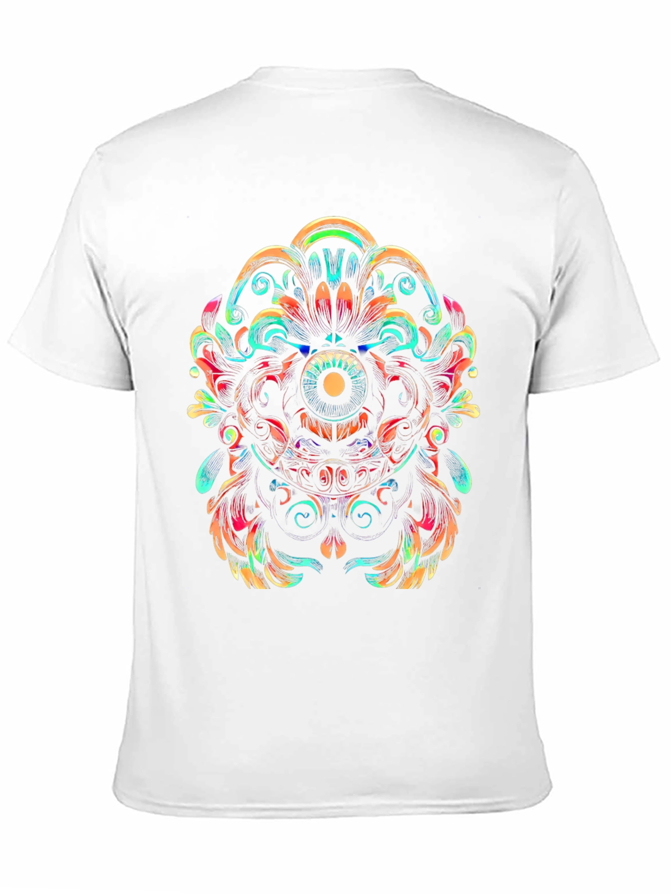 Eye Mandala Graphic Black T-Shirt