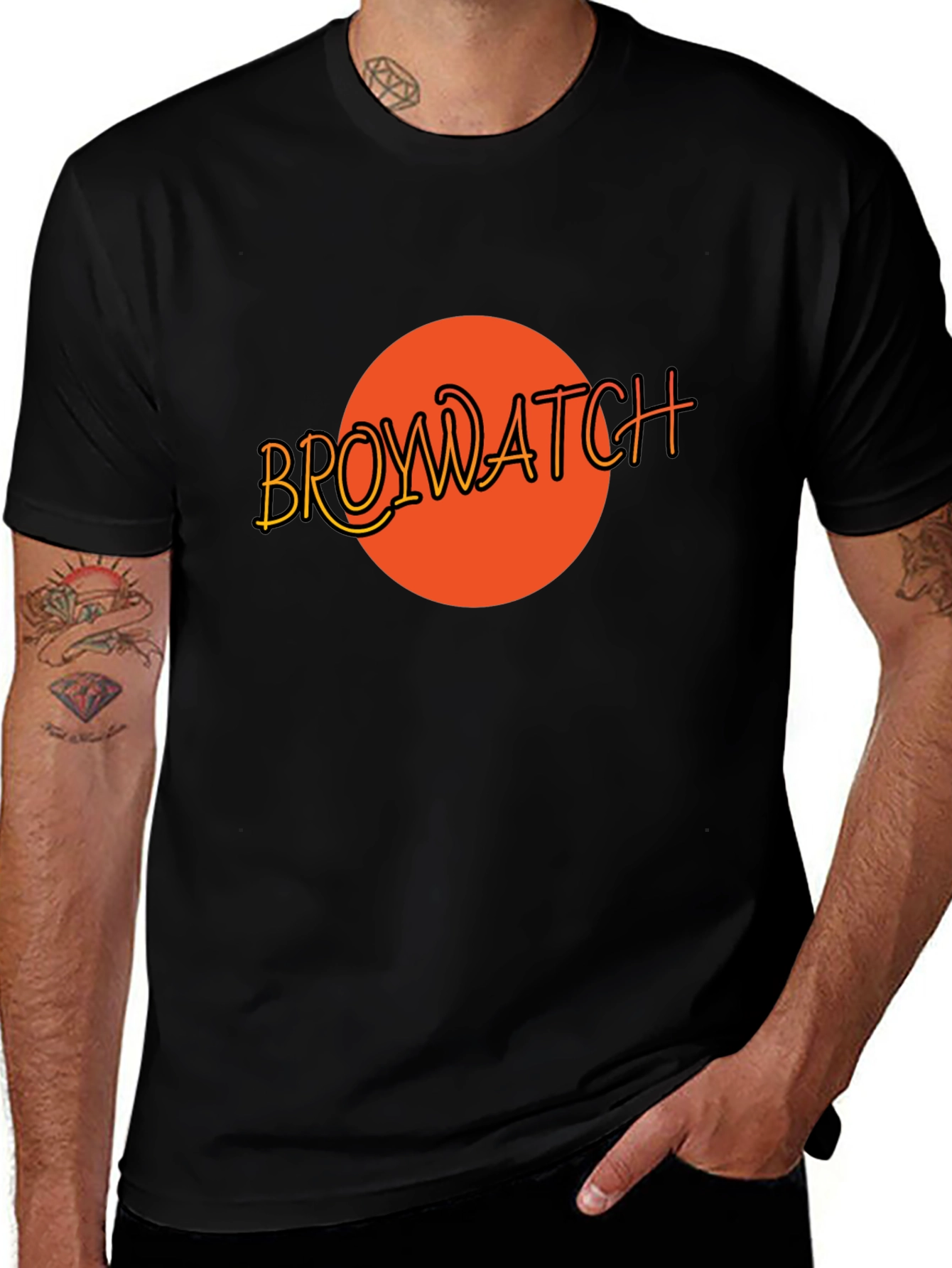 Browwatch Graphic Tee - Cool Casual Style