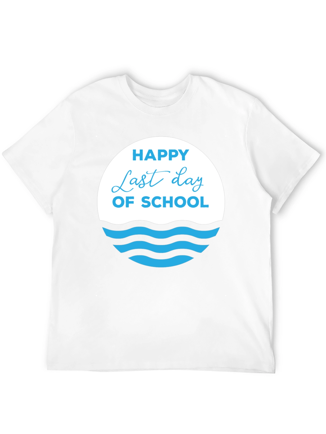 Happy Last Day of School Black T-Shirt
