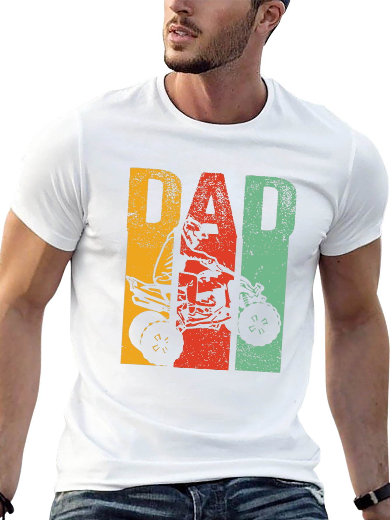 Dad ATV T-Shirt - Off Road Gift
