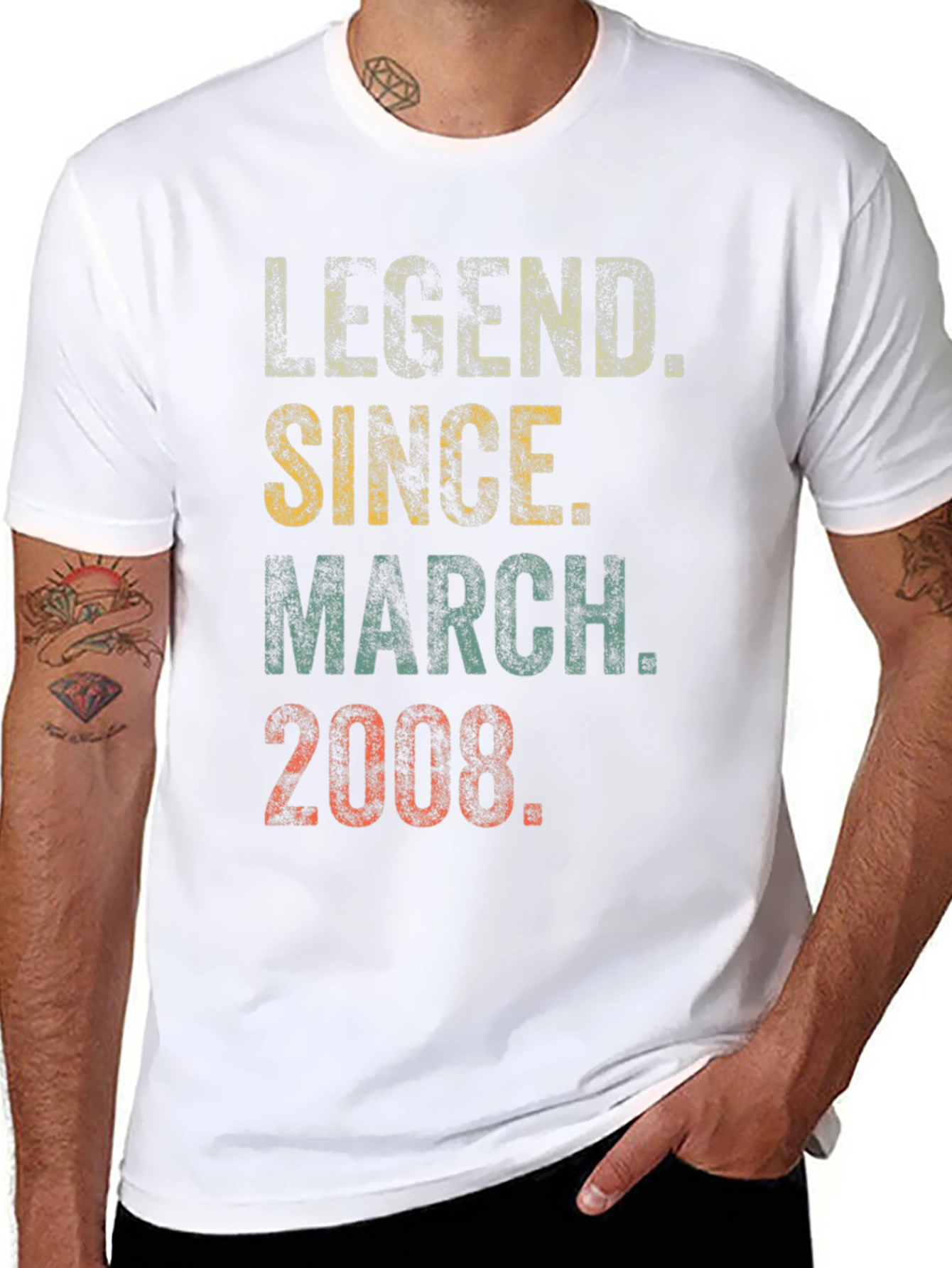 Legend Since March 2008 T-Shirt