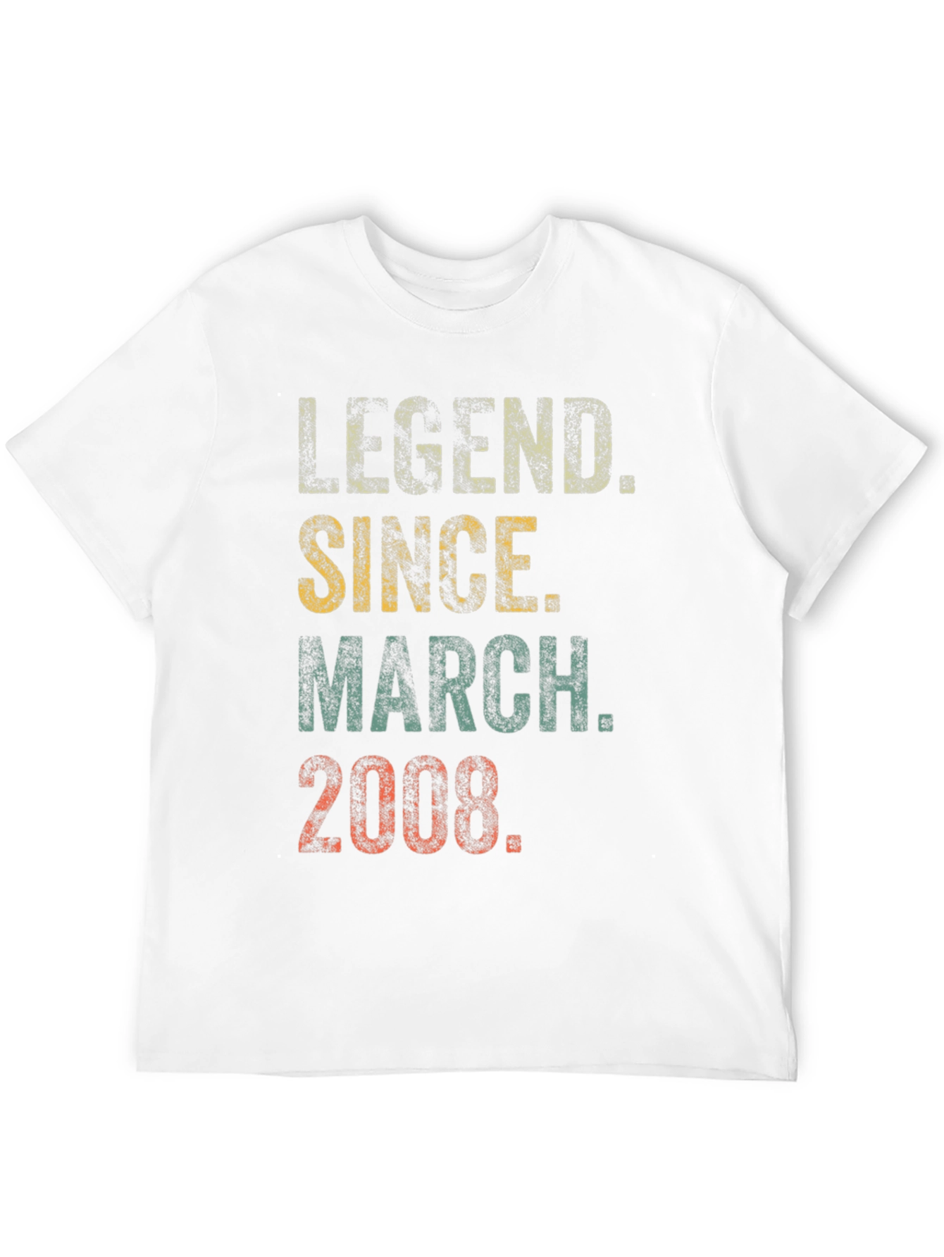Legend Since March 2008 T-Shirt