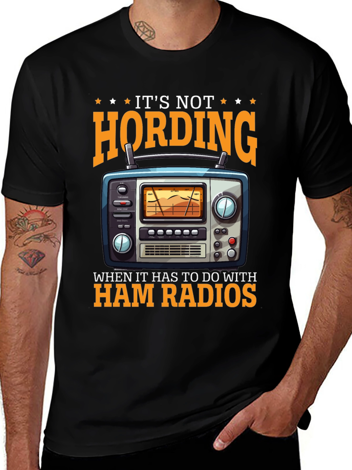 Ham Radio T-Shirt: Its Not Hoarding!