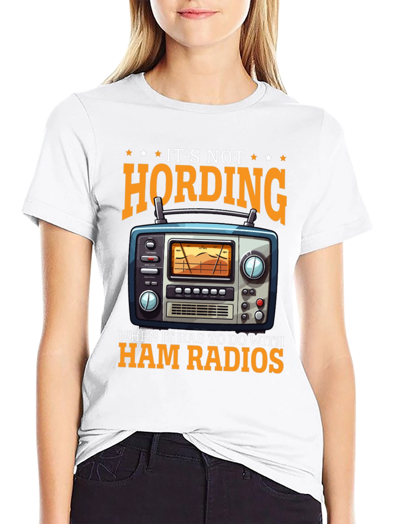 Ham Radio T-Shirt: Its Not Hoarding!