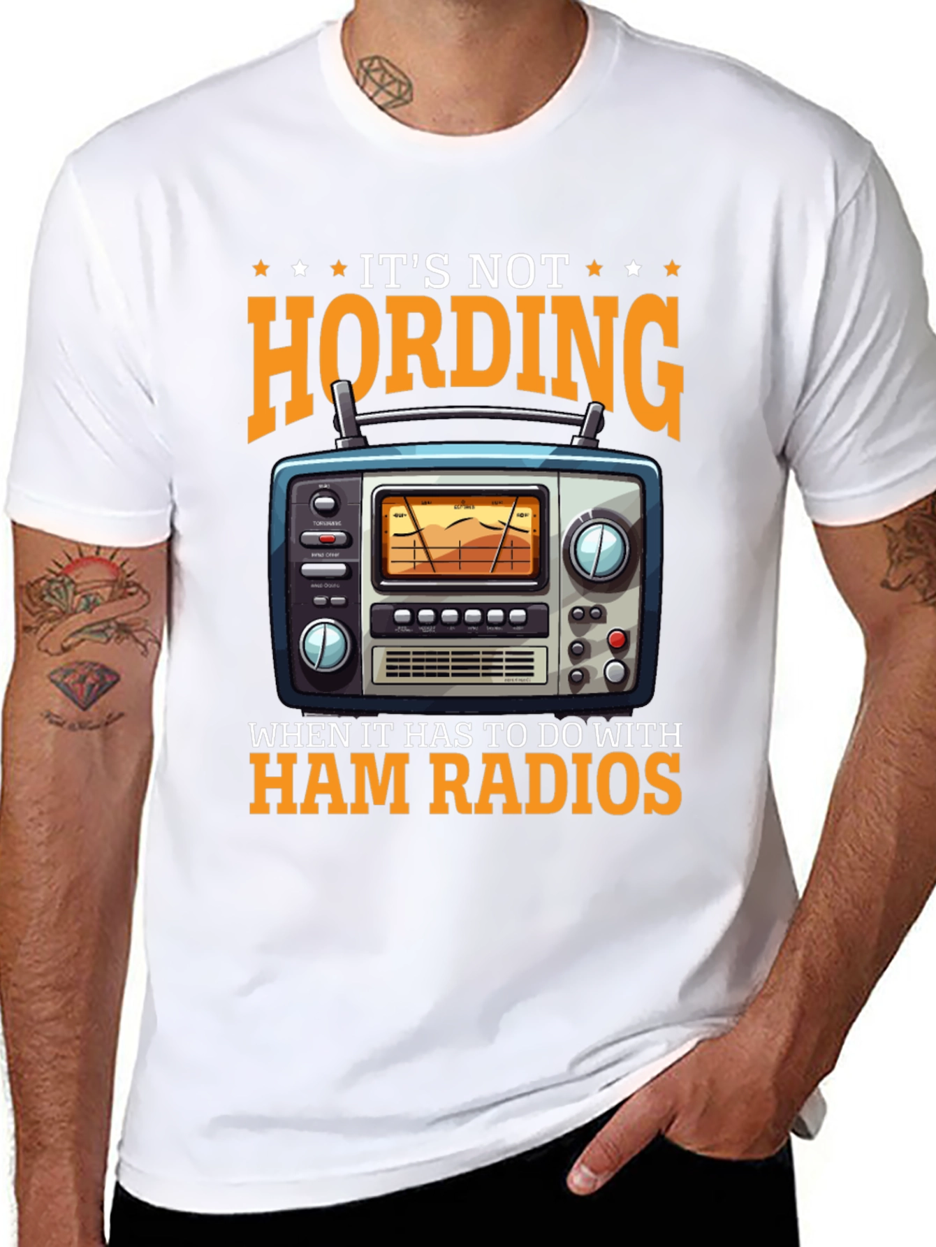 Ham Radio T-Shirt: Its Not Hoarding!