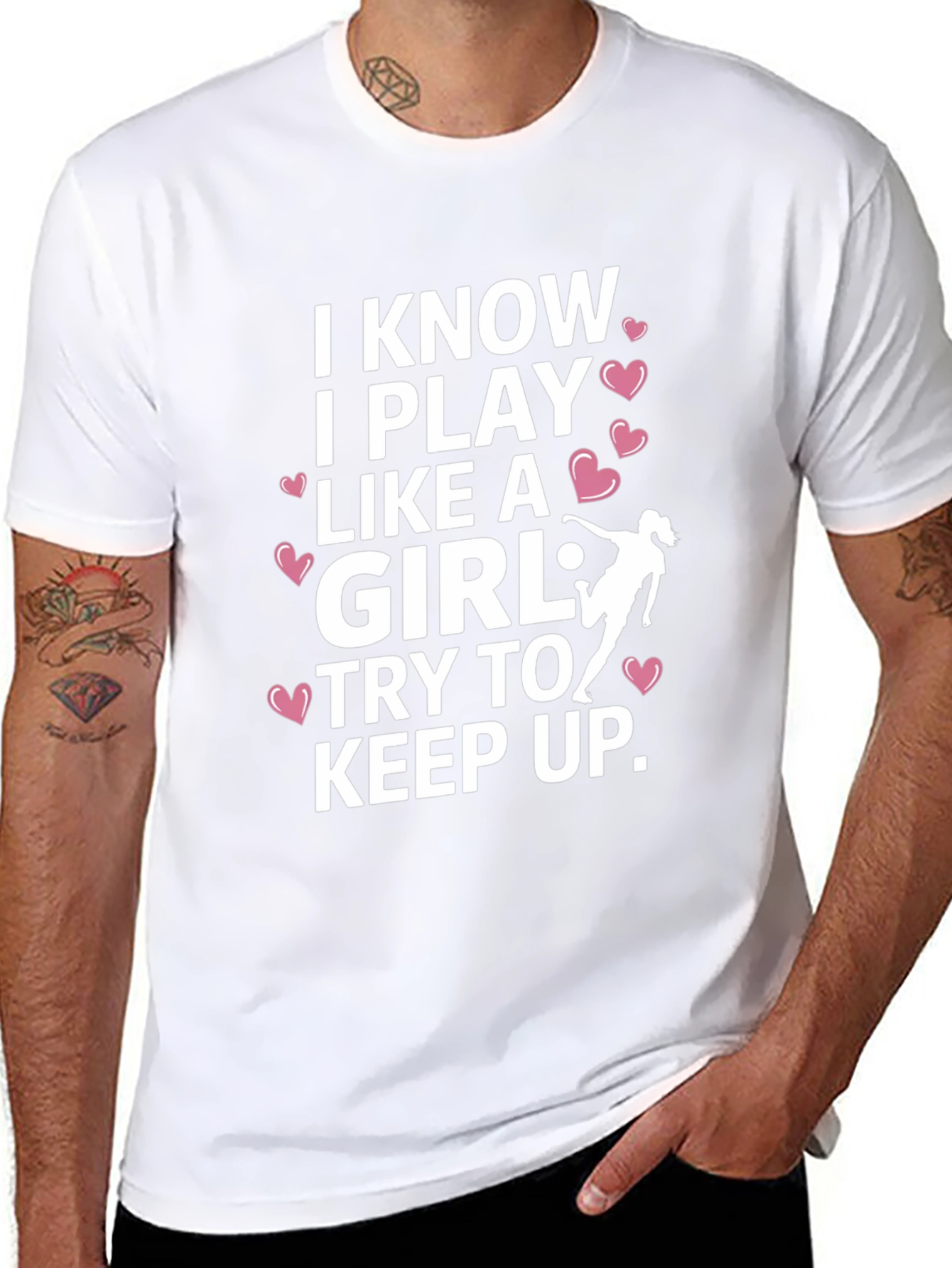 I Know I Play Like A Girl T-Shirt