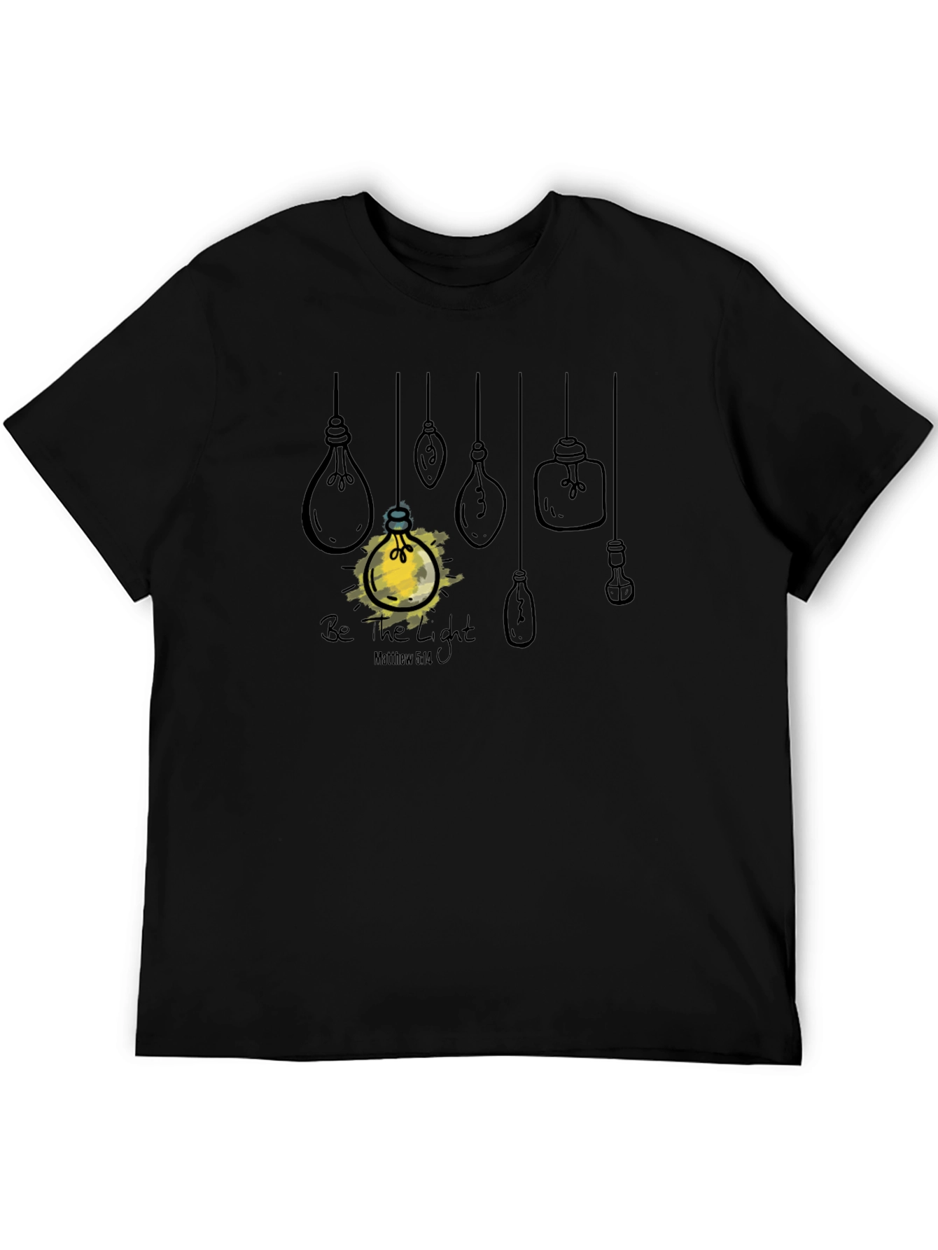 Be The Light T-Shirt - Christian Inspired Design