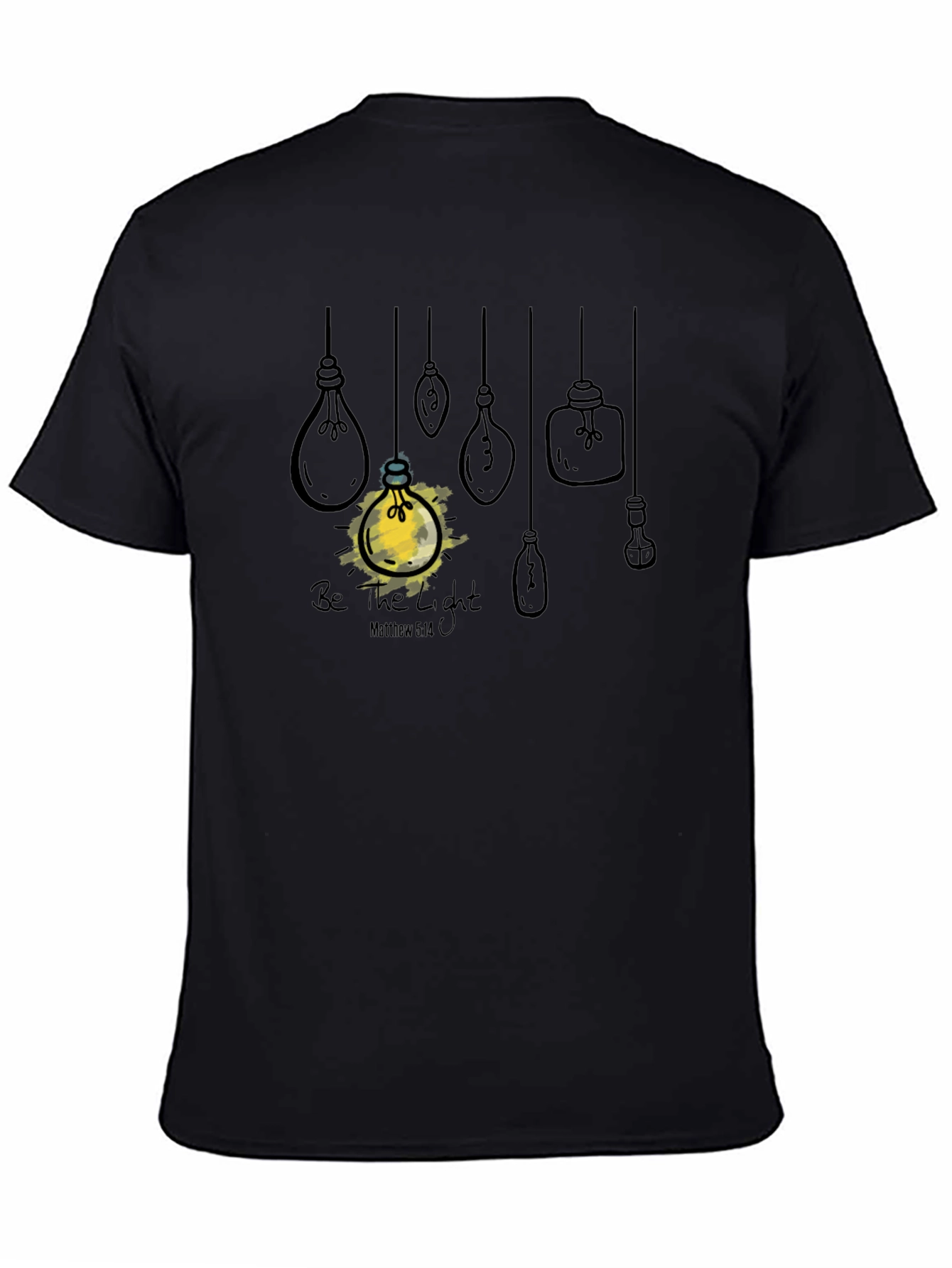 Be The Light T-Shirt - Christian Inspired Design