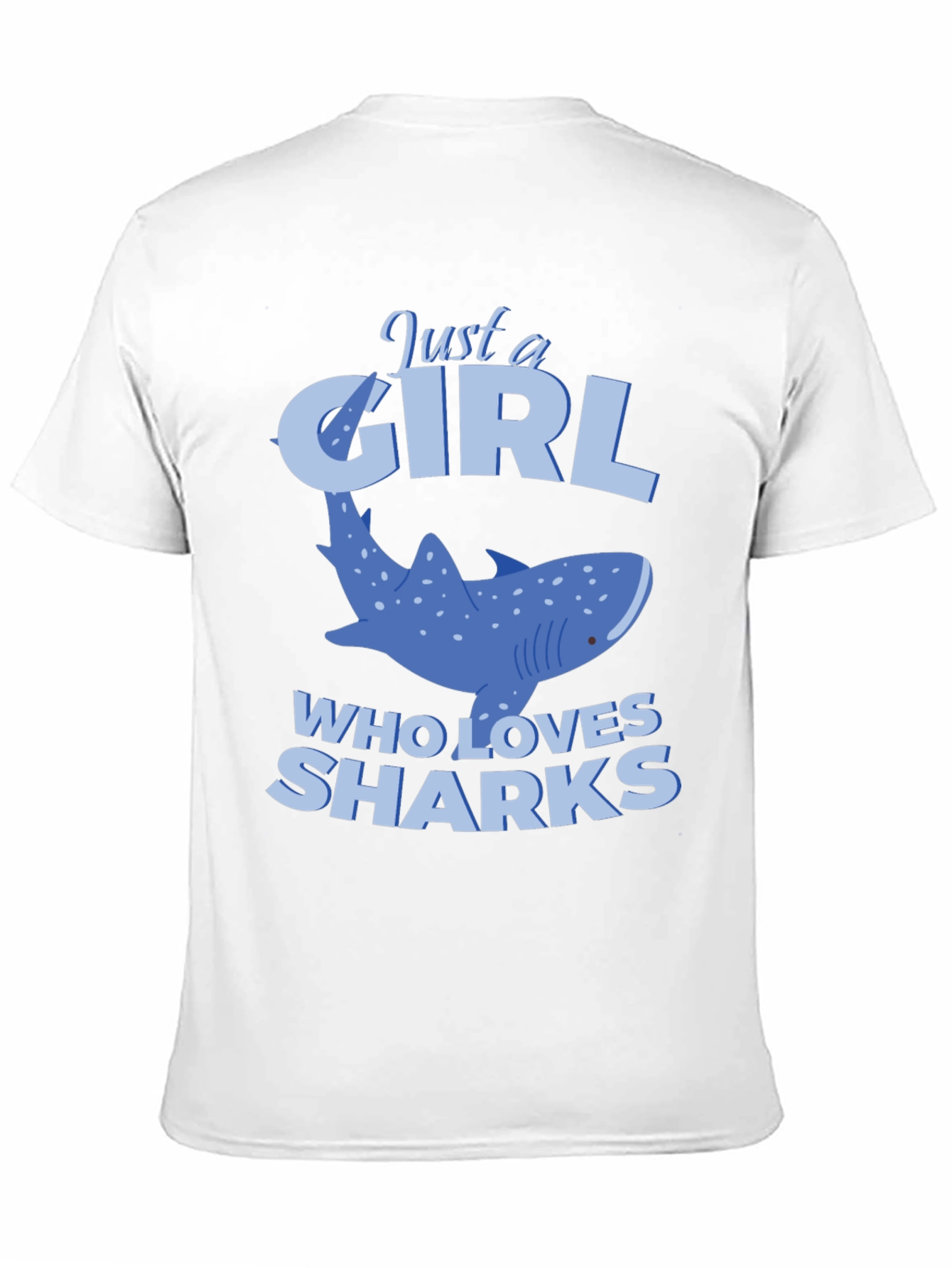 Just a Girl Who Loves Sharks T-Shirt