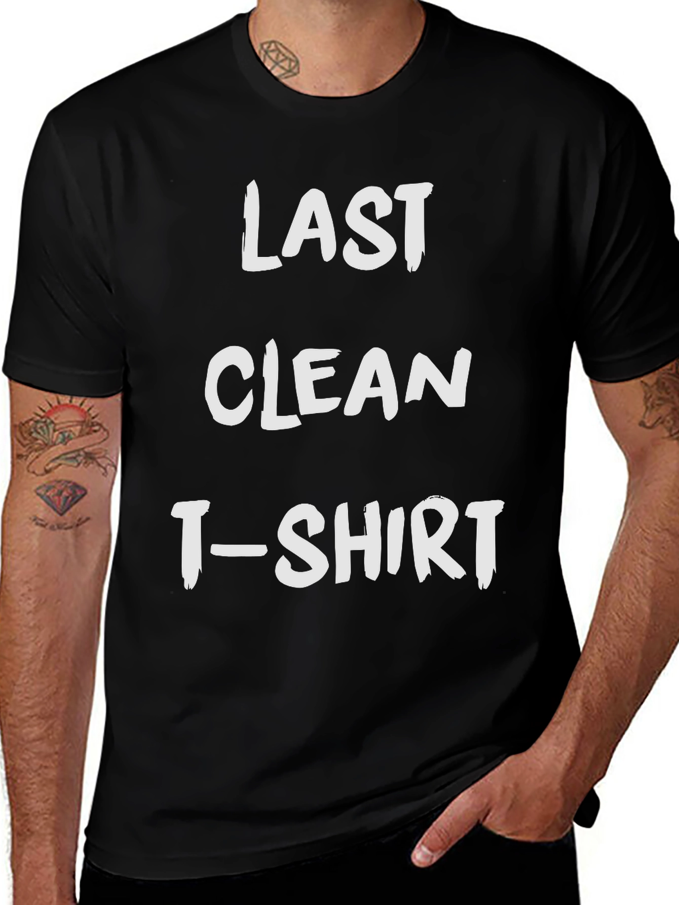 Last Clean T-Shirt Funny Graphic Tee