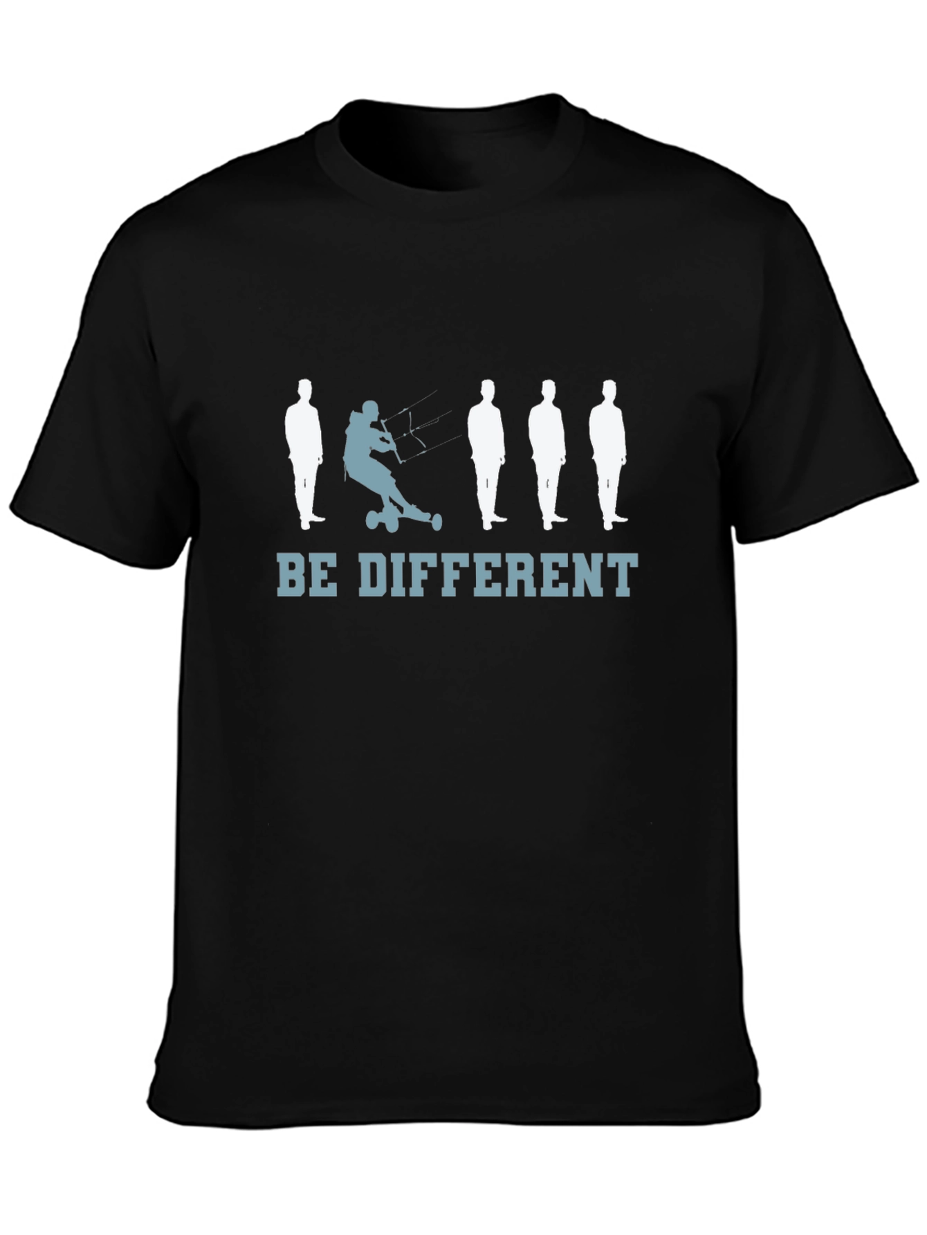 Be Different Tee: Kiteboarding Graphic T-Shirt