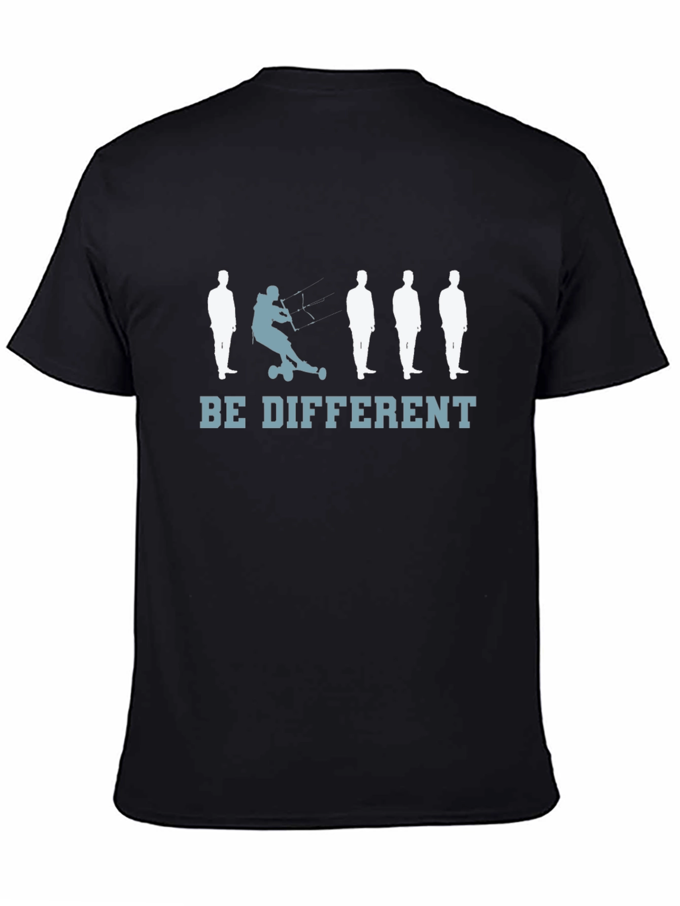 Be Different Tee: Kiteboarding Graphic T-Shirt