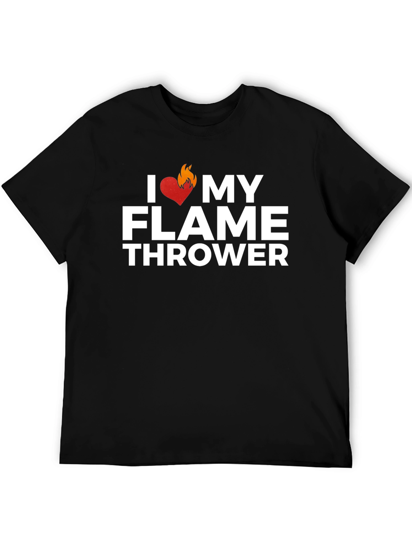 I Heart My Flamethrower Graphic Tee