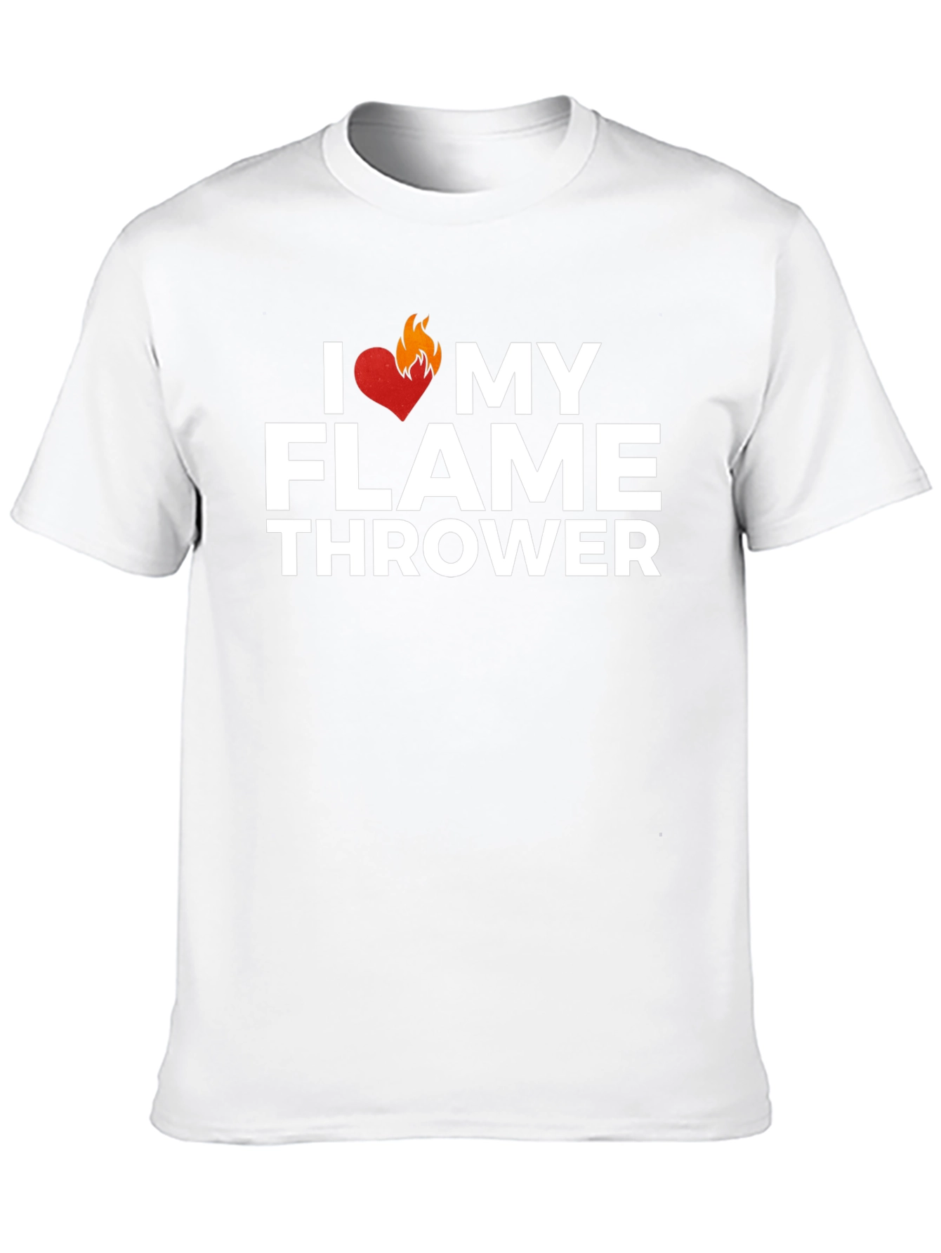 I Heart My Flamethrower Graphic Tee