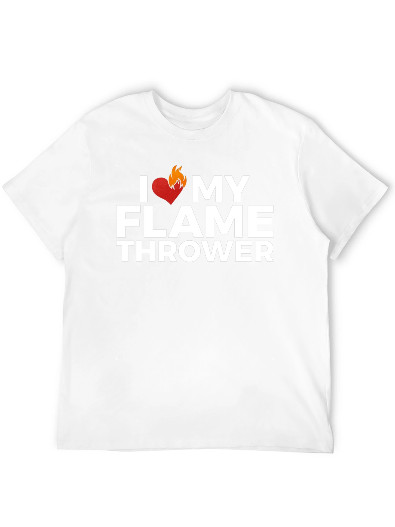 I Heart My Flamethrower Graphic Tee