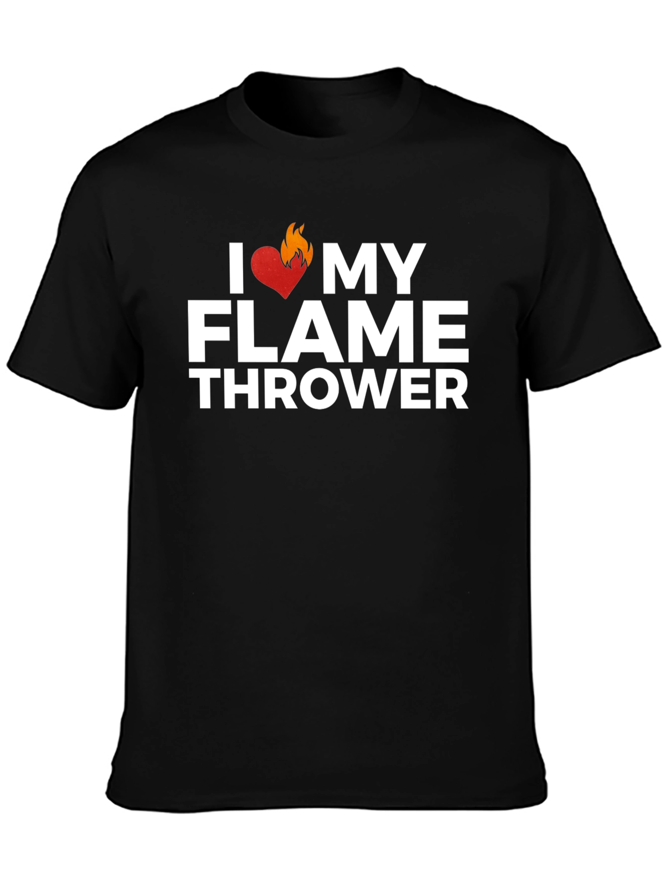 I Heart My Flamethrower Graphic Tee