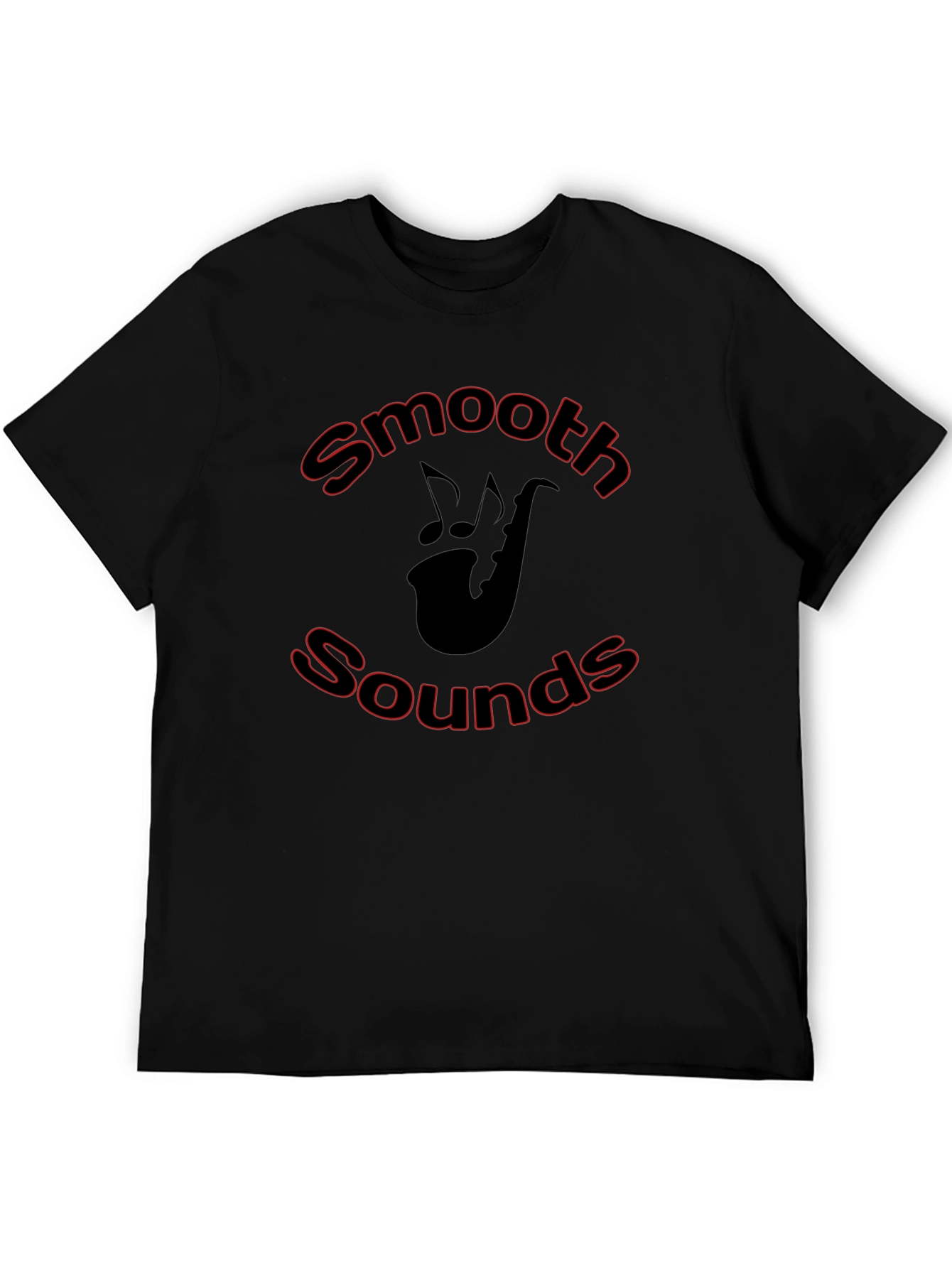Smooth Sounds Saxophone Graphic T-Shirt