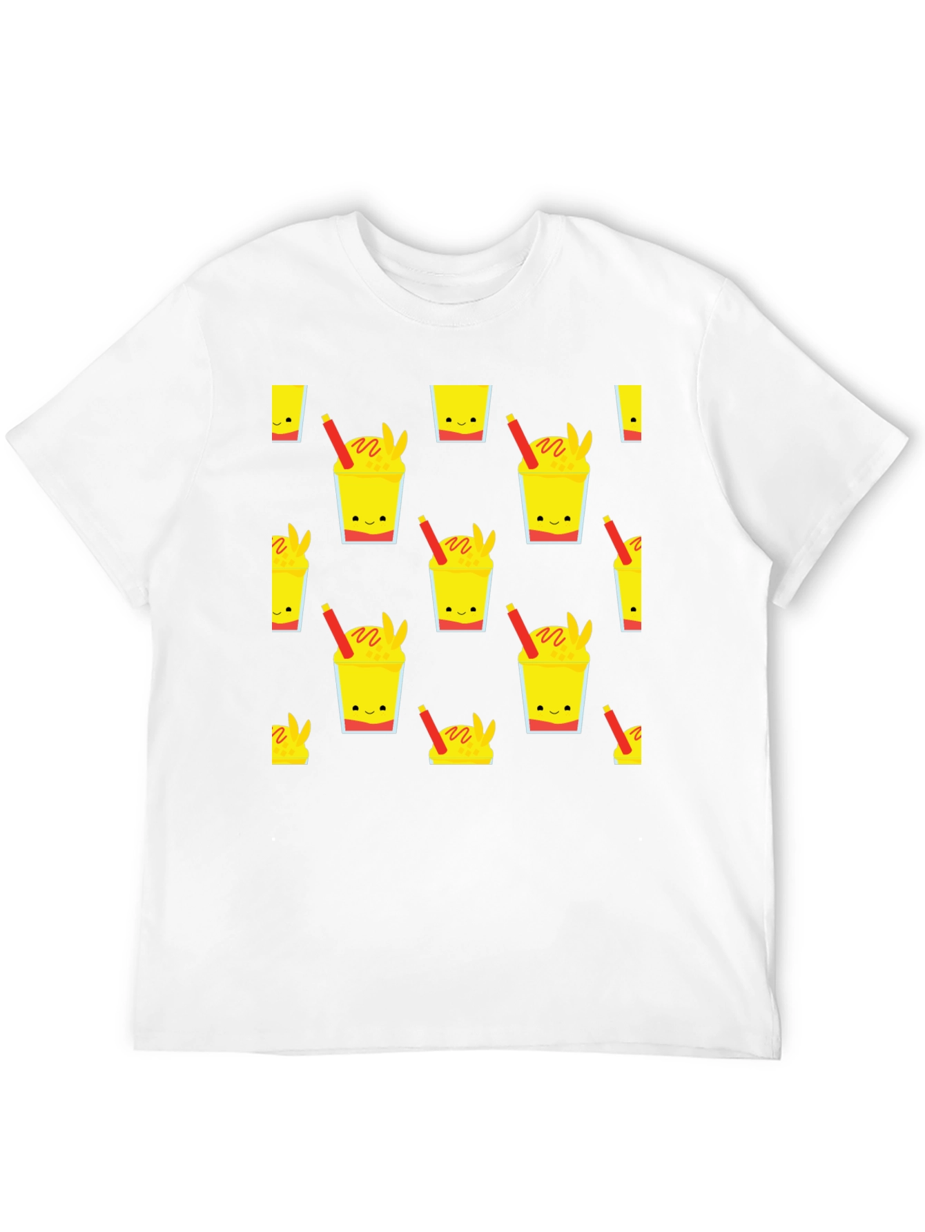 Novelty Drink Pattern T-Shirt