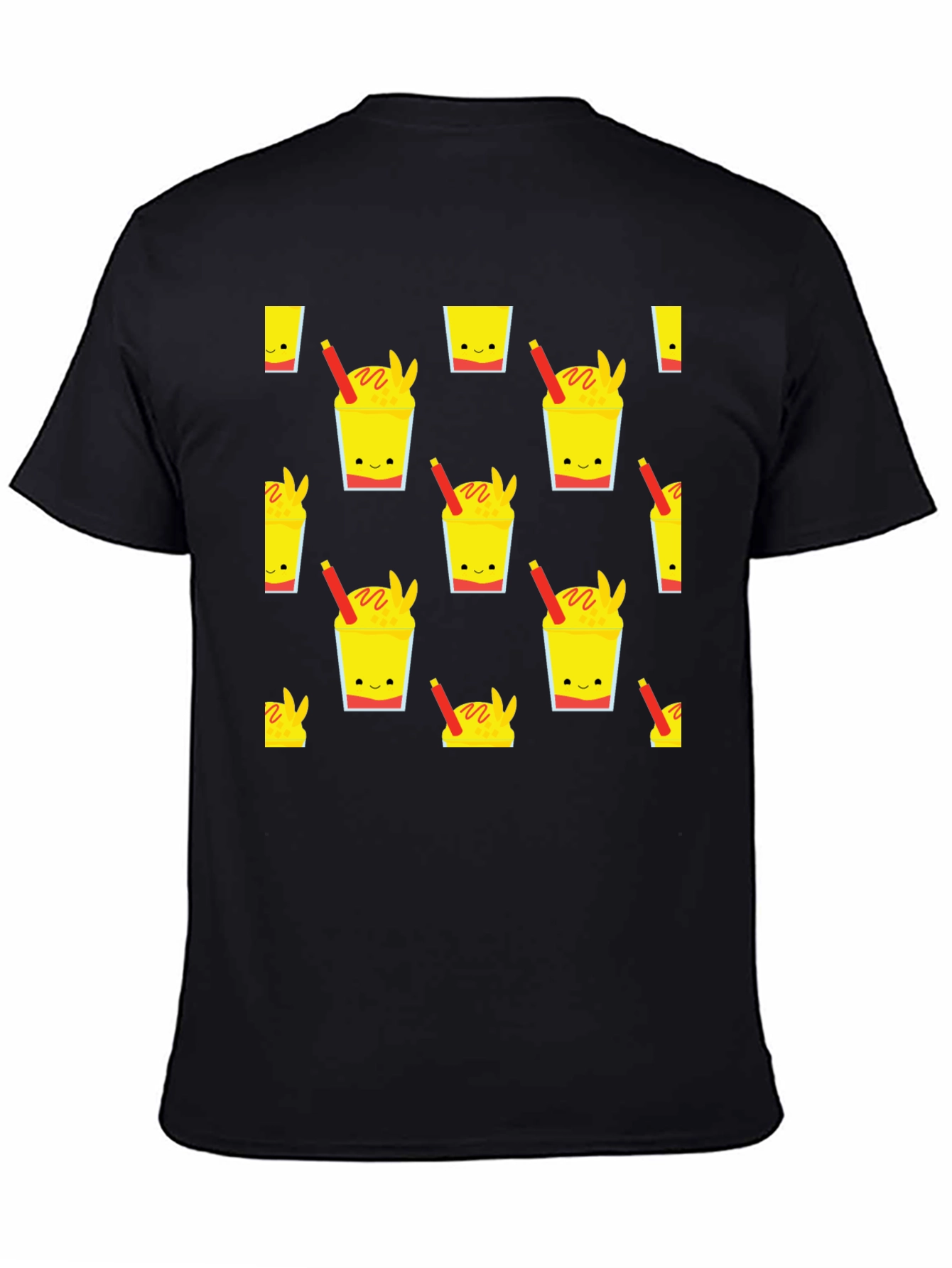 Novelty Drink Pattern T-Shirt