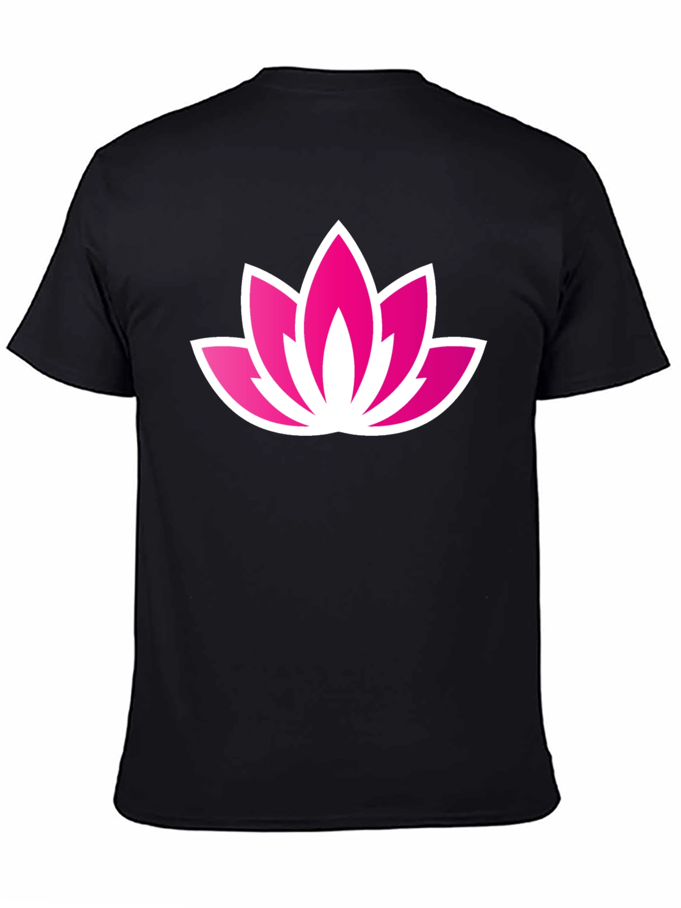 Lotus Flower Graphic Tee - Casual Comfort