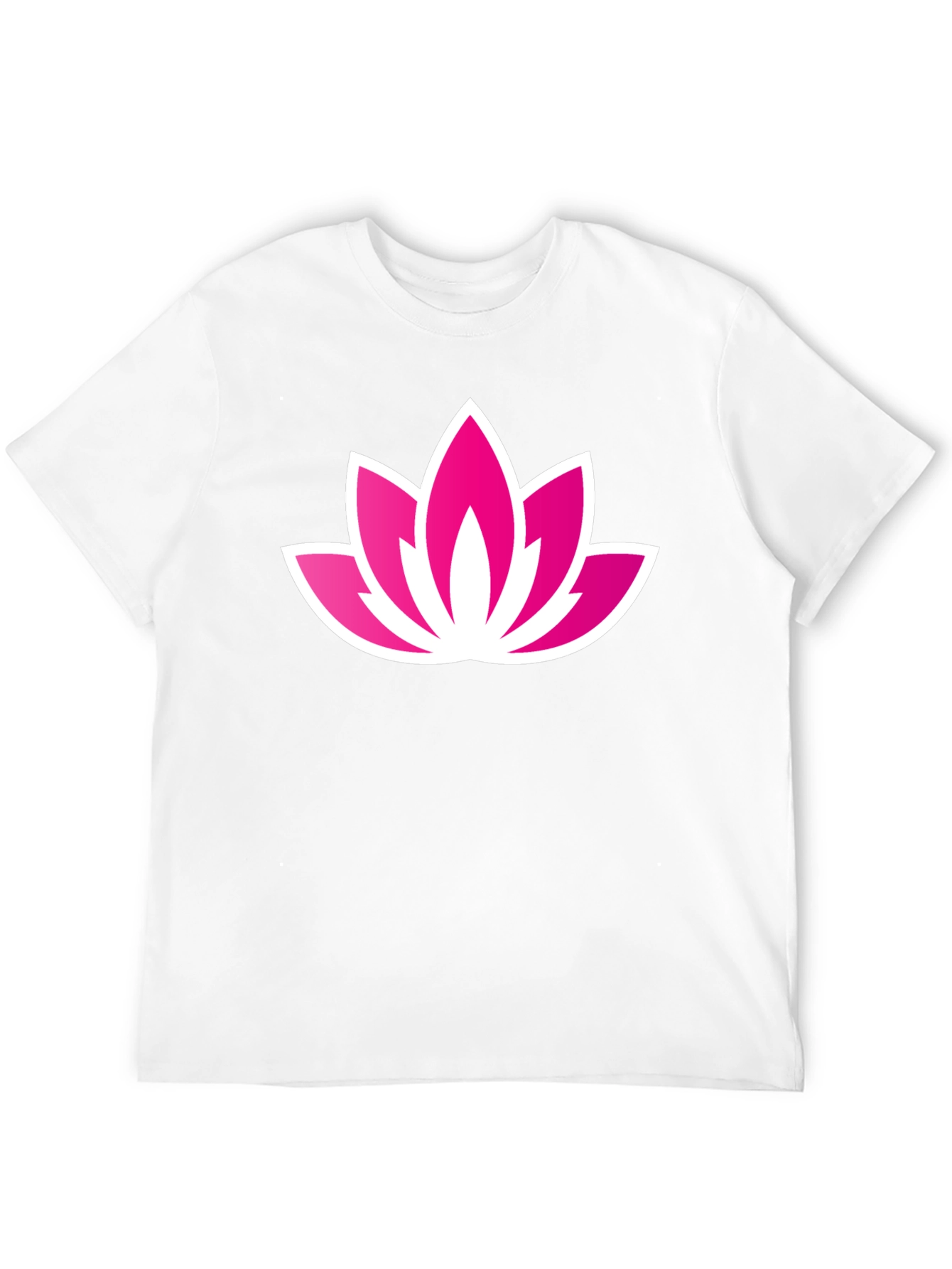 Lotus Flower Graphic Tee - Casual Comfort