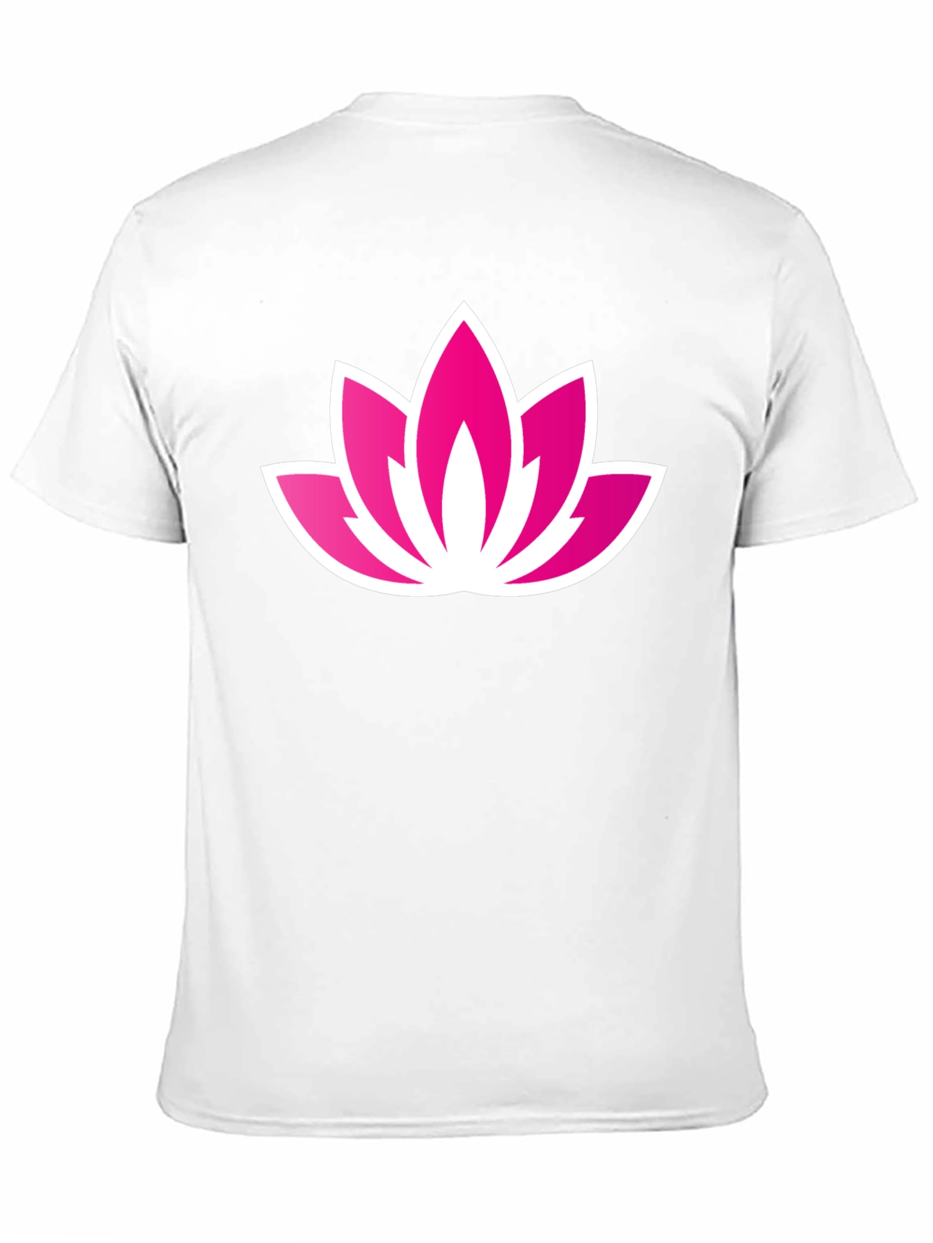 Lotus Flower Graphic Tee - Casual Comfort