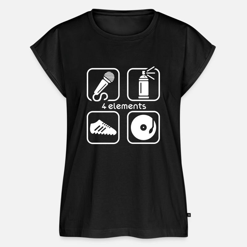 4 ELEMENTS OF HIP HOP MIC, CAN, VINYL, SNEAKER