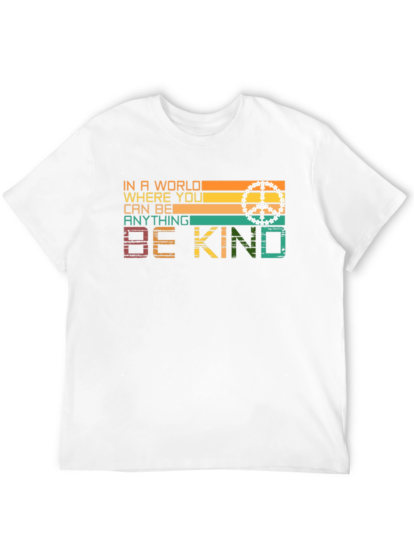 Be Kind Retro Style Graphic T-Shirt