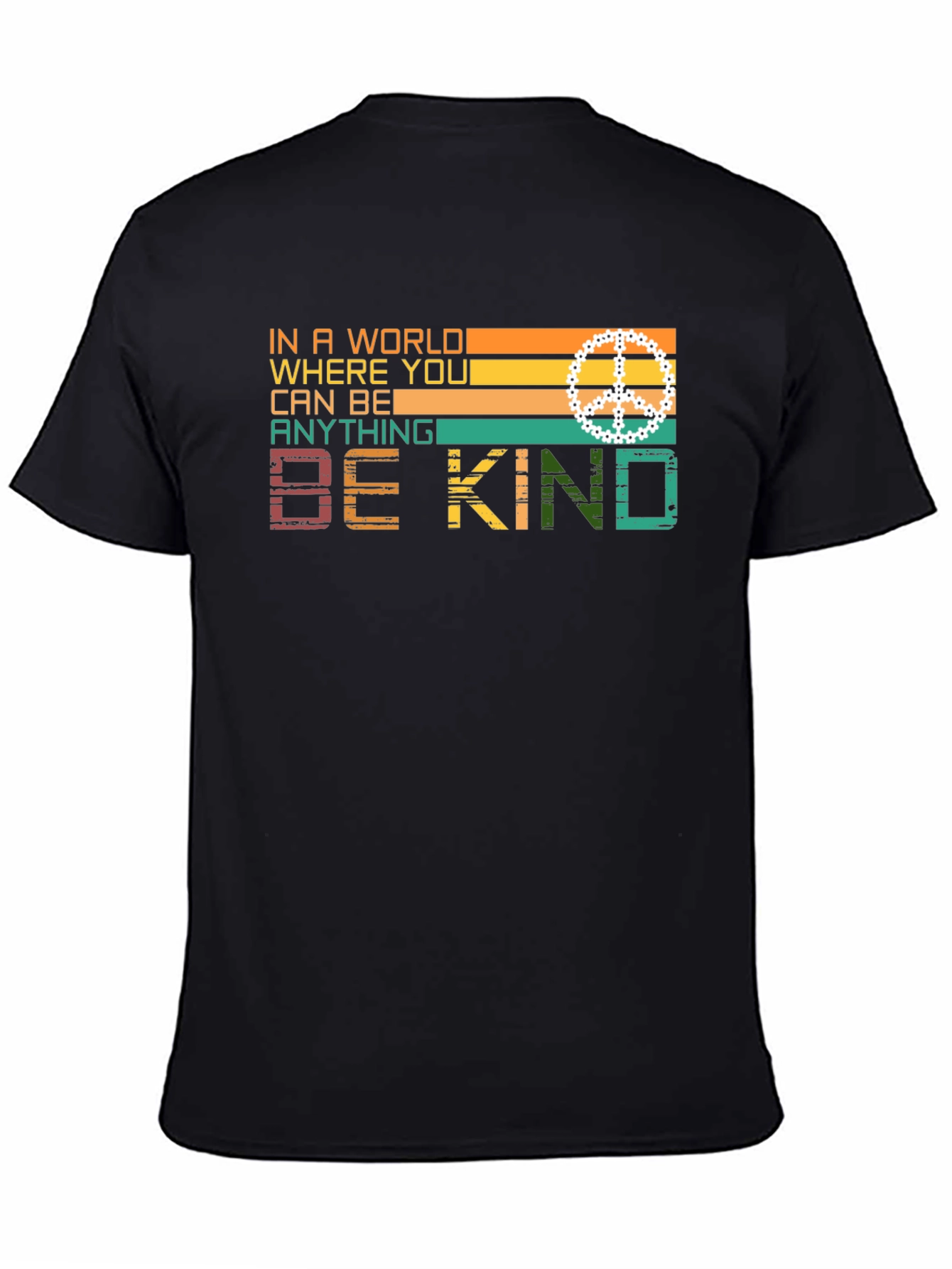Be Kind Retro Style Graphic T-Shirt