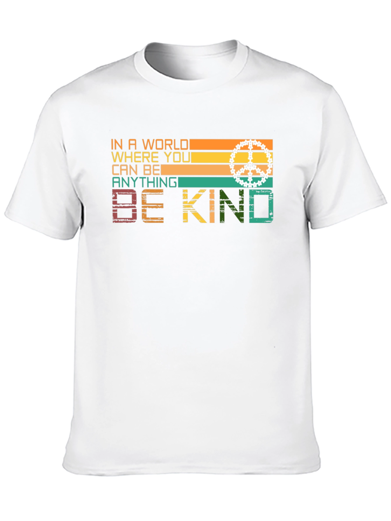 Be Kind Retro Style Graphic T-Shirt