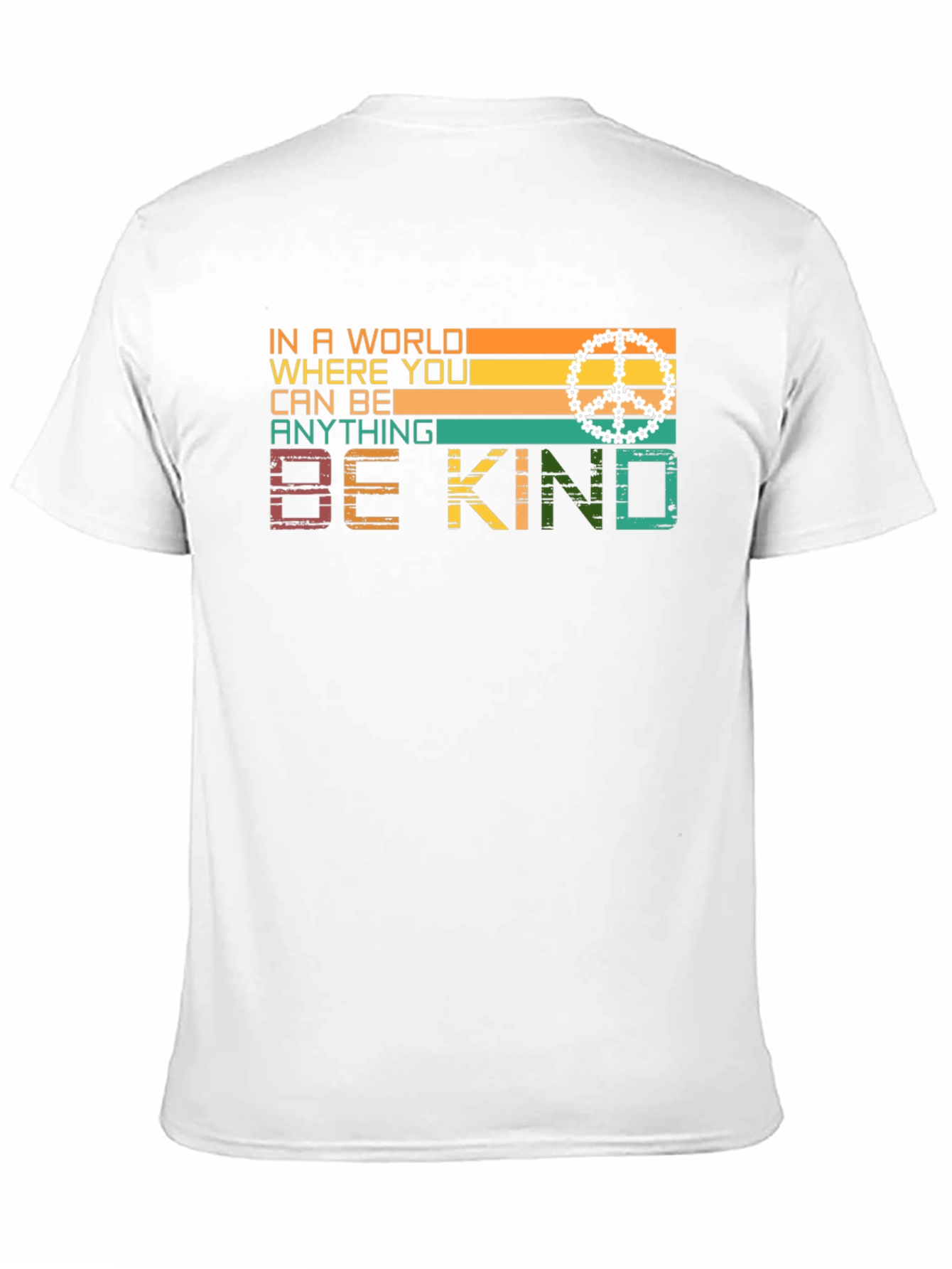 Be Kind Retro Style Graphic T-Shirt