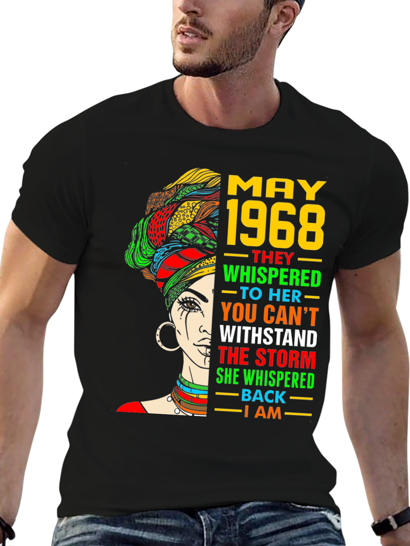 May 1968 Black Woman T-Shirt
