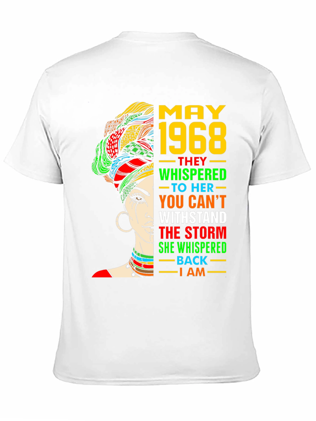 May 1968 Black Woman T-Shirt