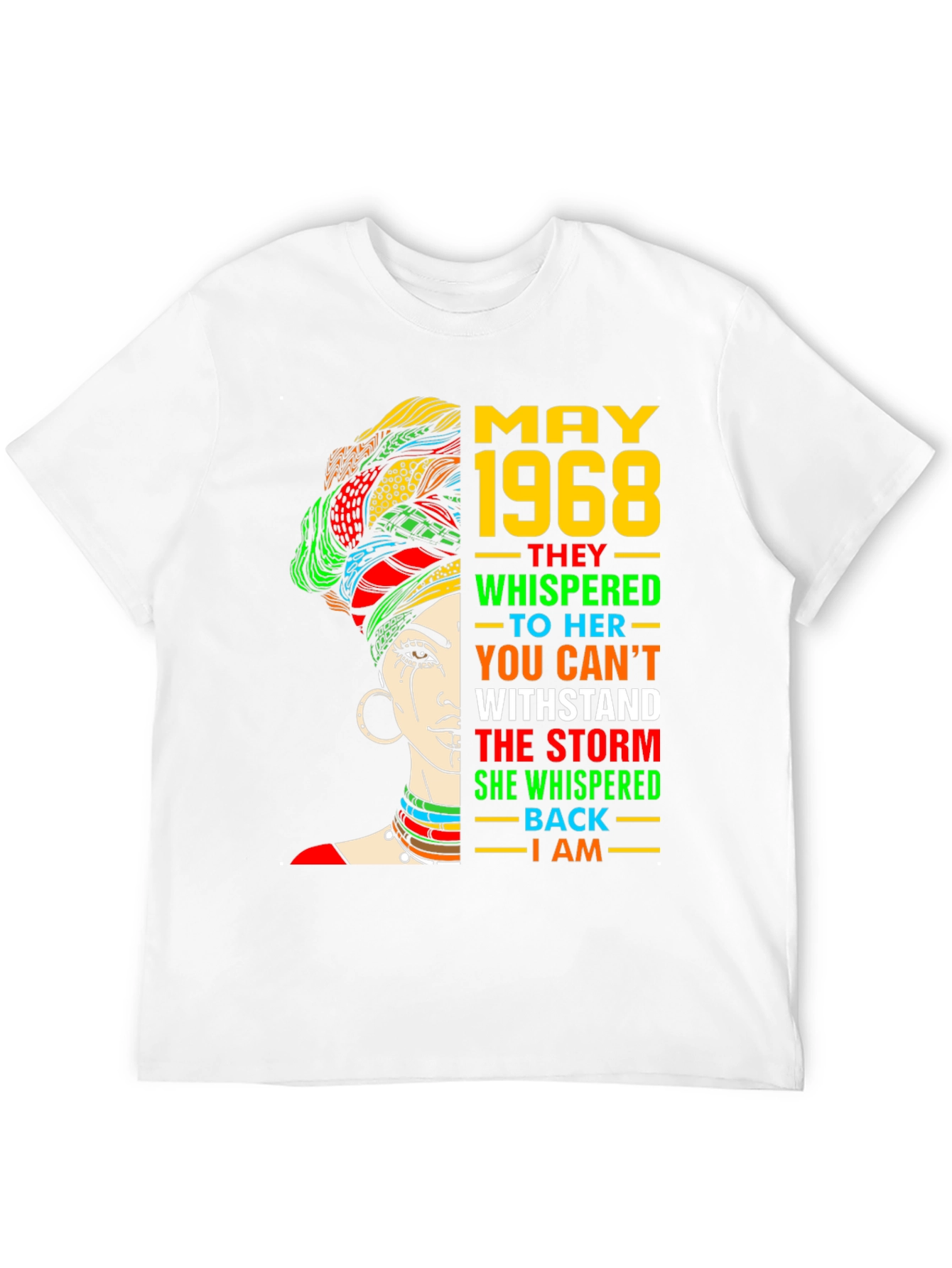 May 1968 Black Woman T-Shirt