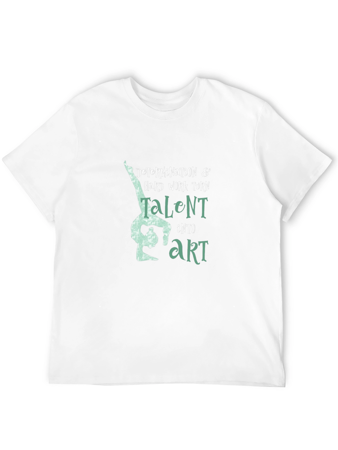 Determination & Talent Gymnast Black T-Shirt