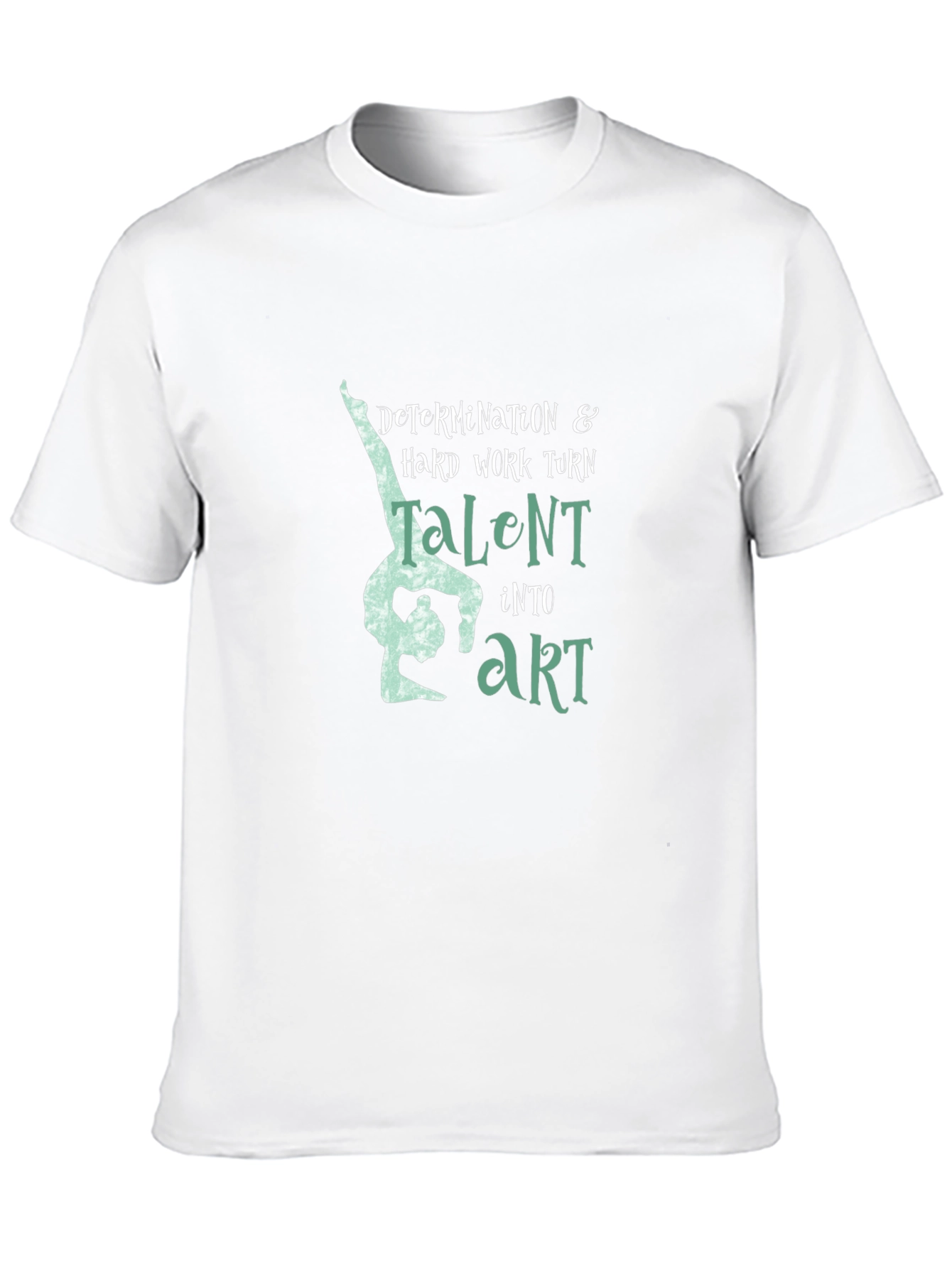 Determination & Talent Gymnast Black T-Shirt