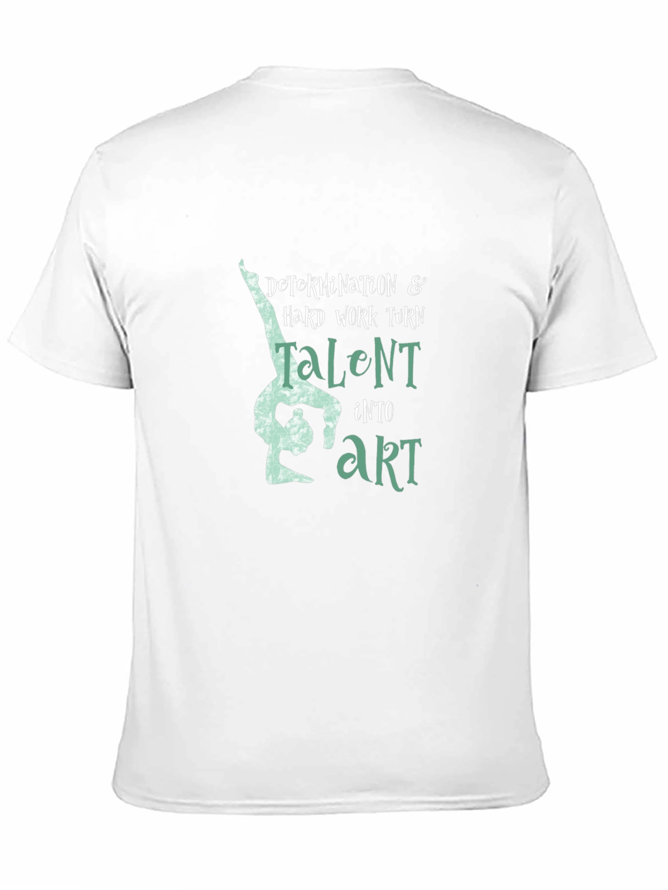 Determination & Talent Gymnast Black T-Shirt