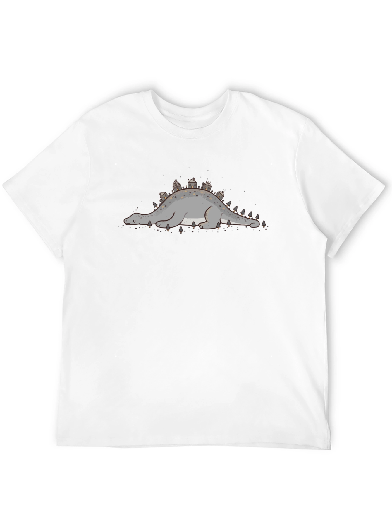 Dino Town Tee - Unique Graphic Print