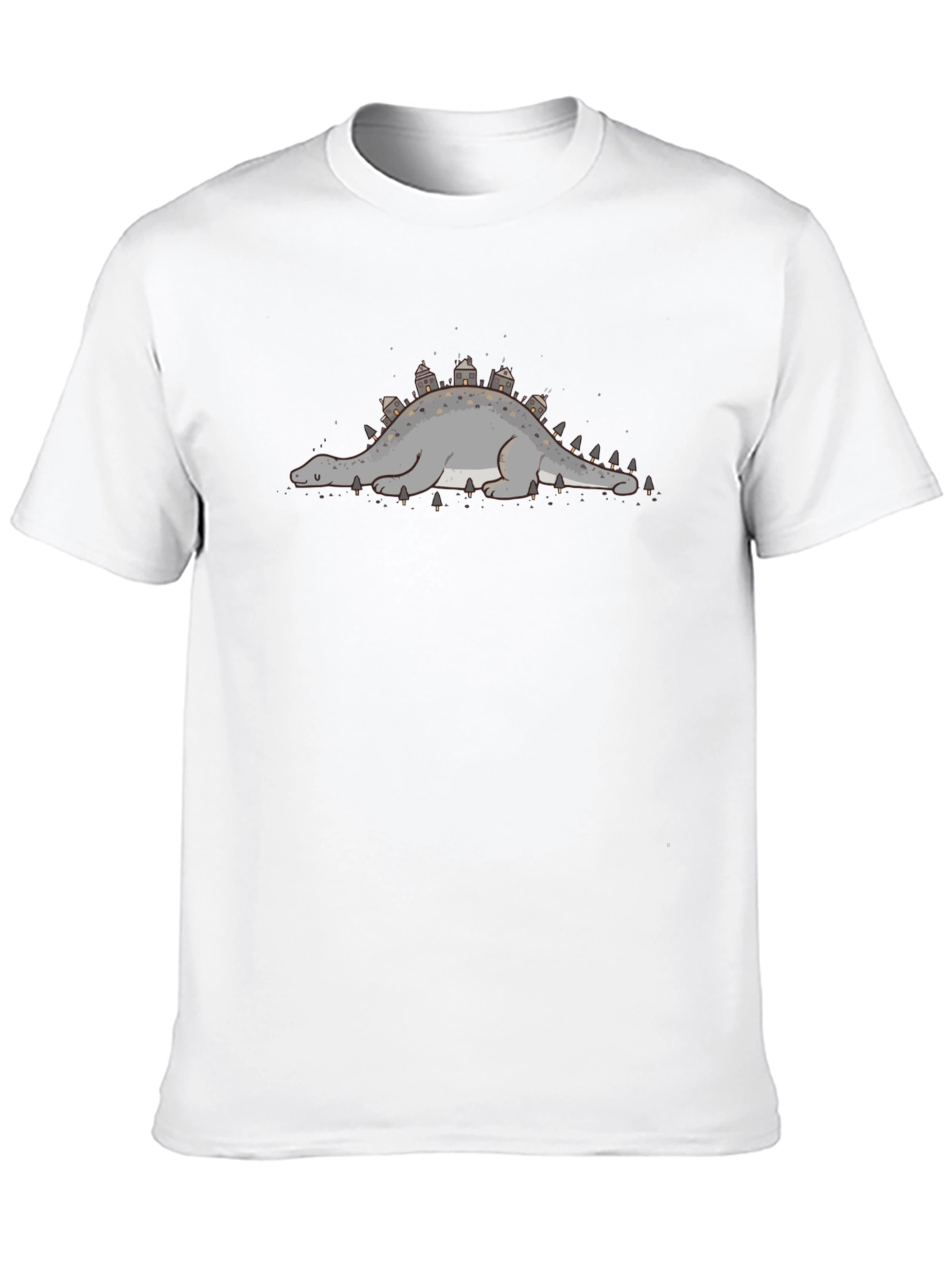 Dino Town Tee - Unique Graphic Print