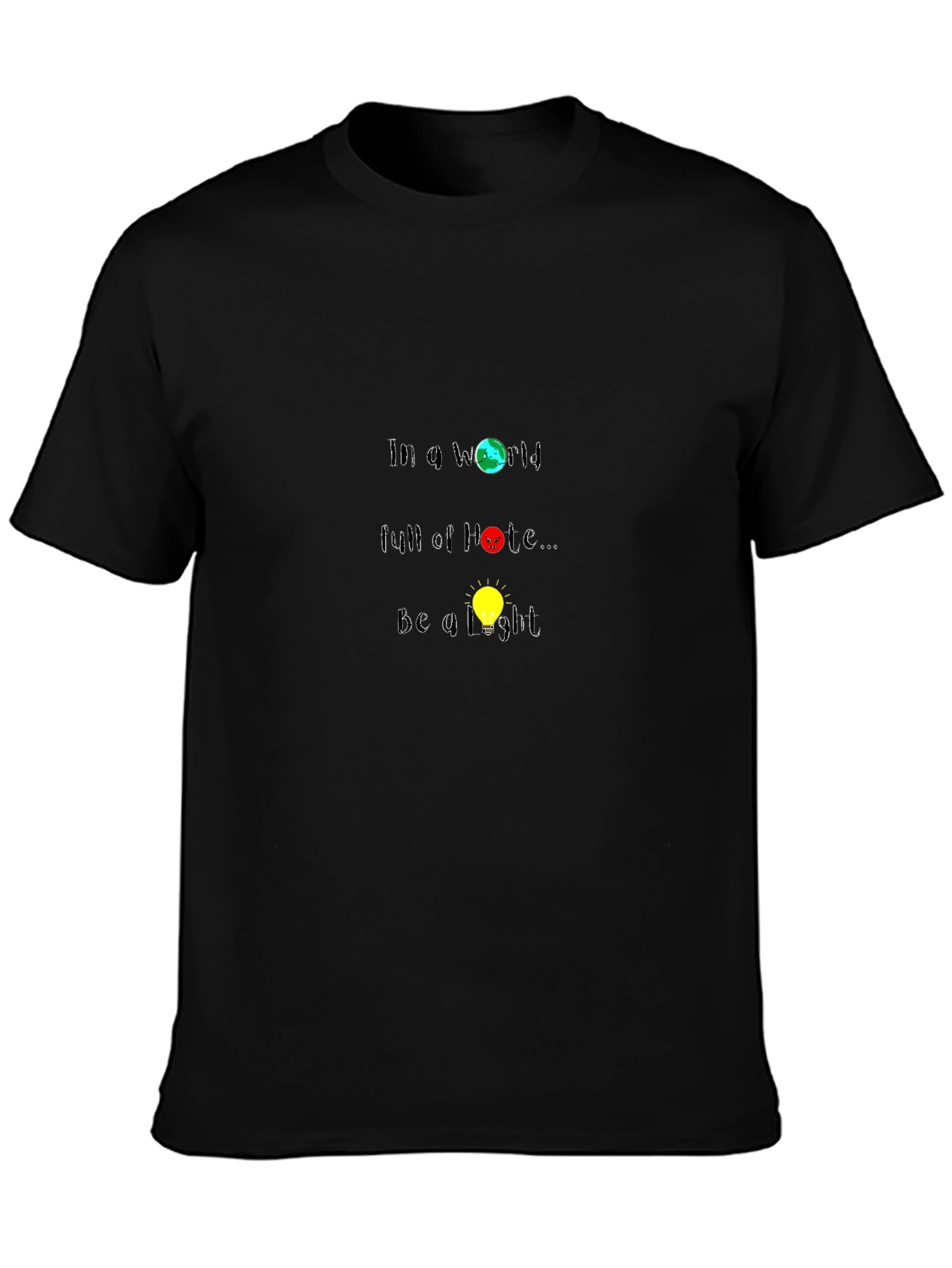 Be a Light T-Shirt - Inspirational Graphic Tee