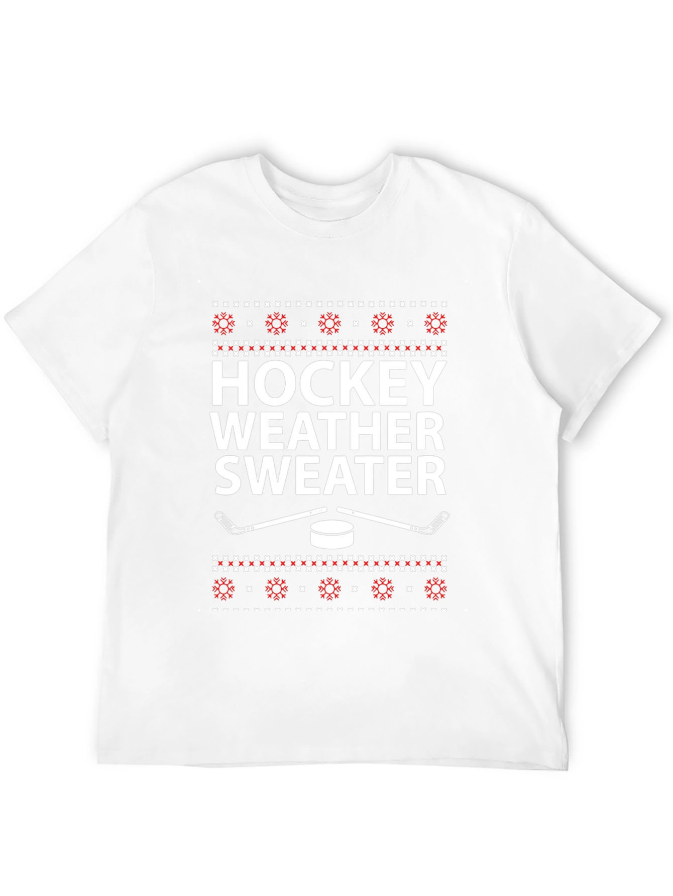 Hockey Weather Sweater T-Shirt