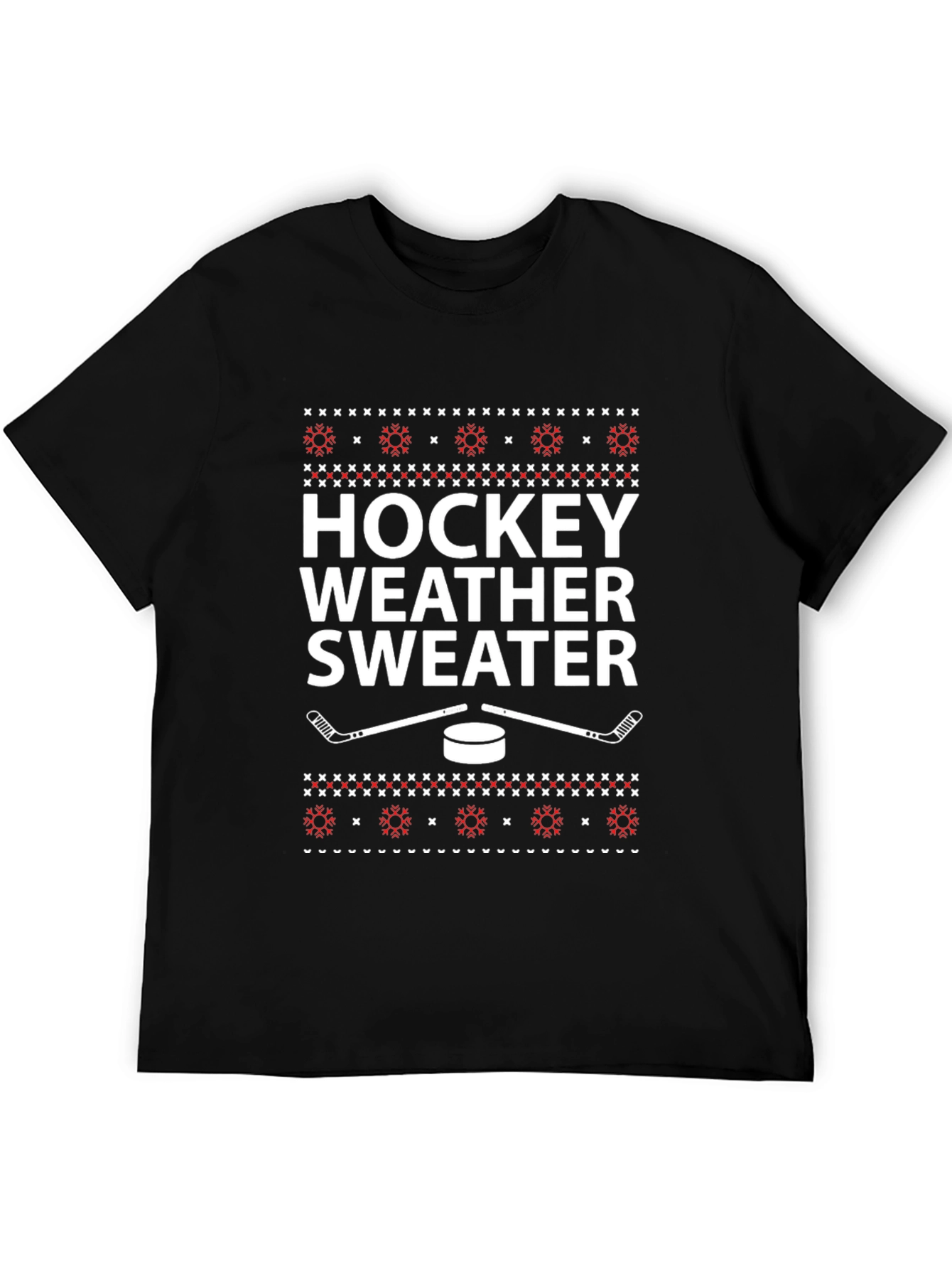 Hockey Weather Sweater T-Shirt