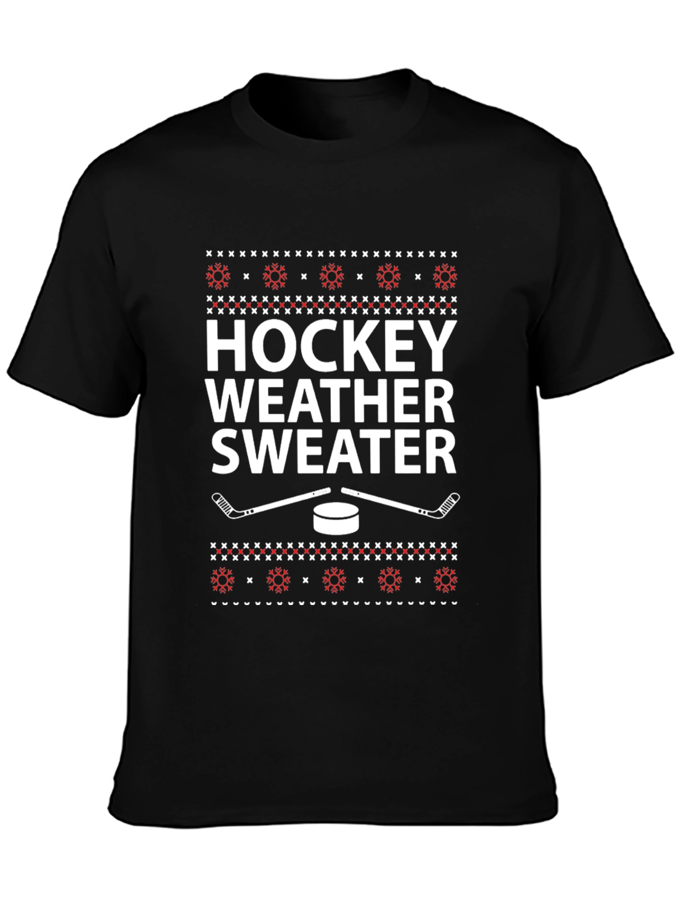 Hockey Weather Sweater T-Shirt