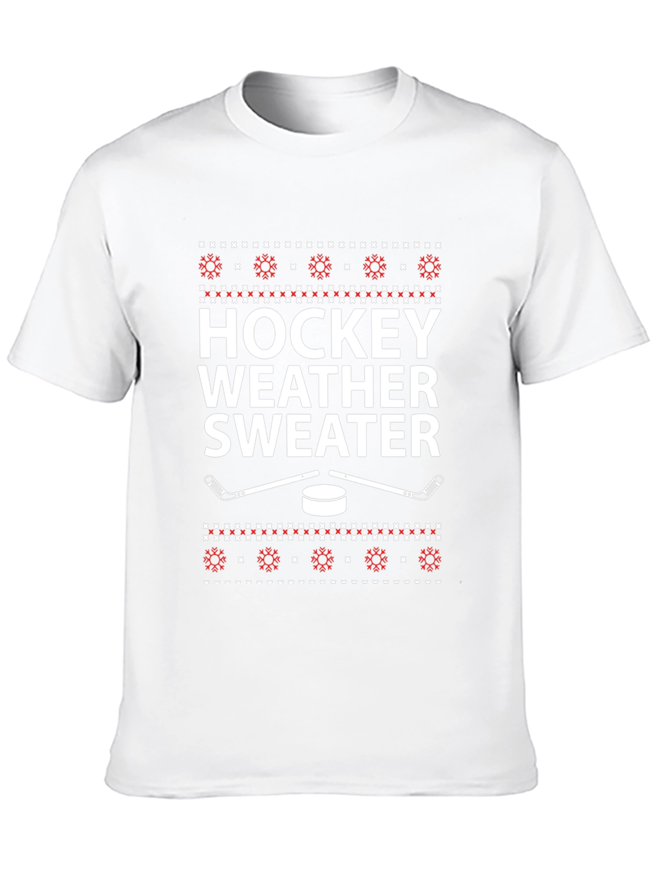 Hockey Weather Sweater T-Shirt