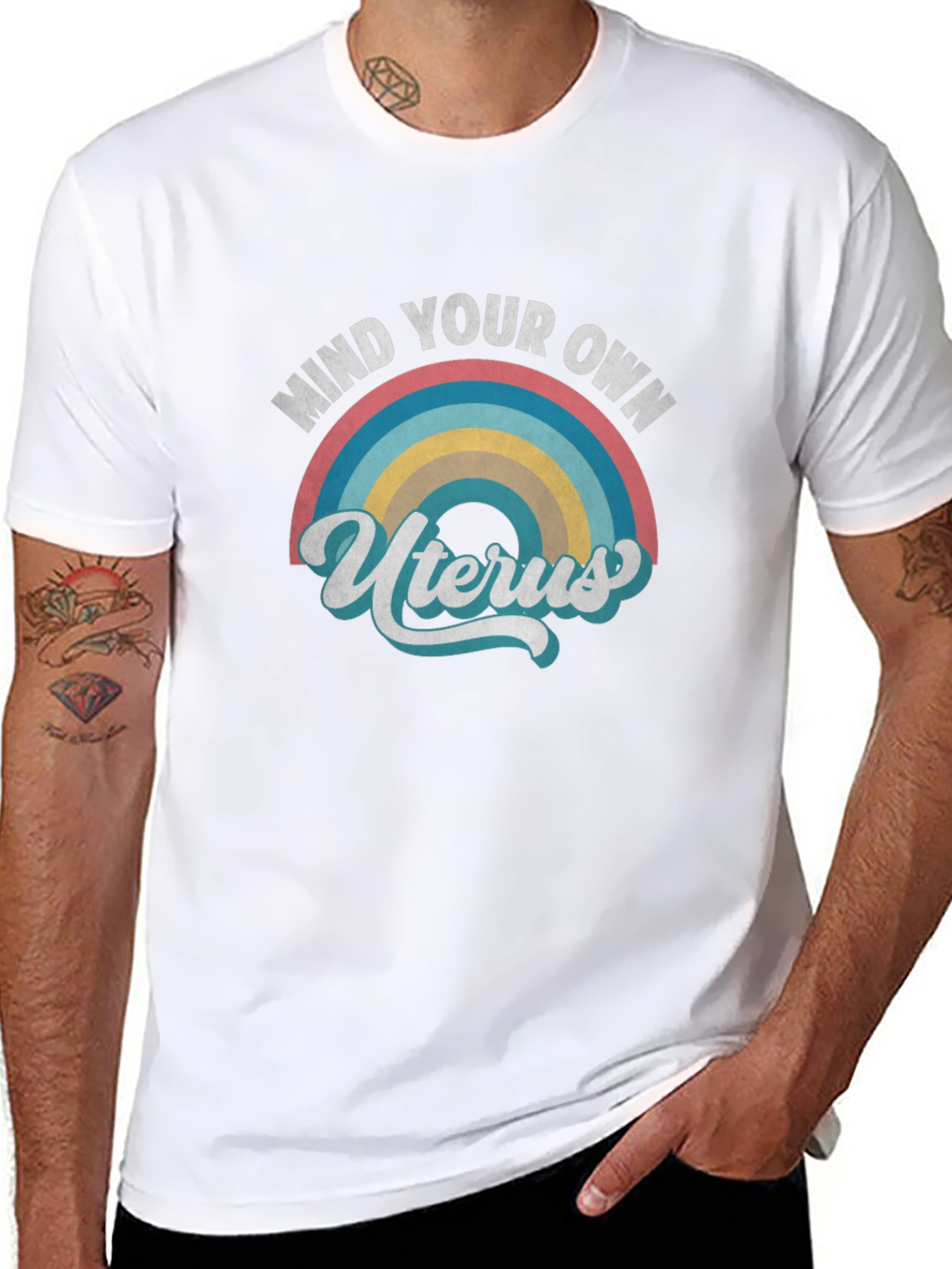 Mind Your Own Uterus Graphic Tee