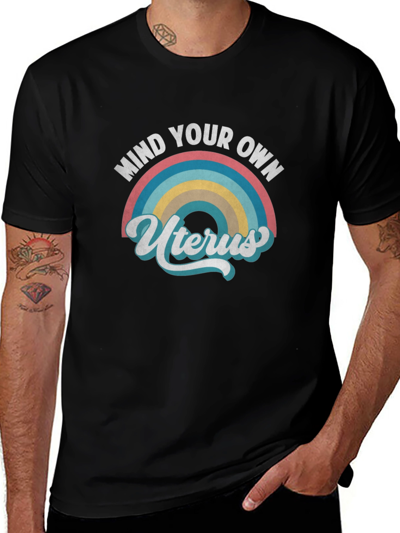Mind Your Own Uterus Graphic Tee