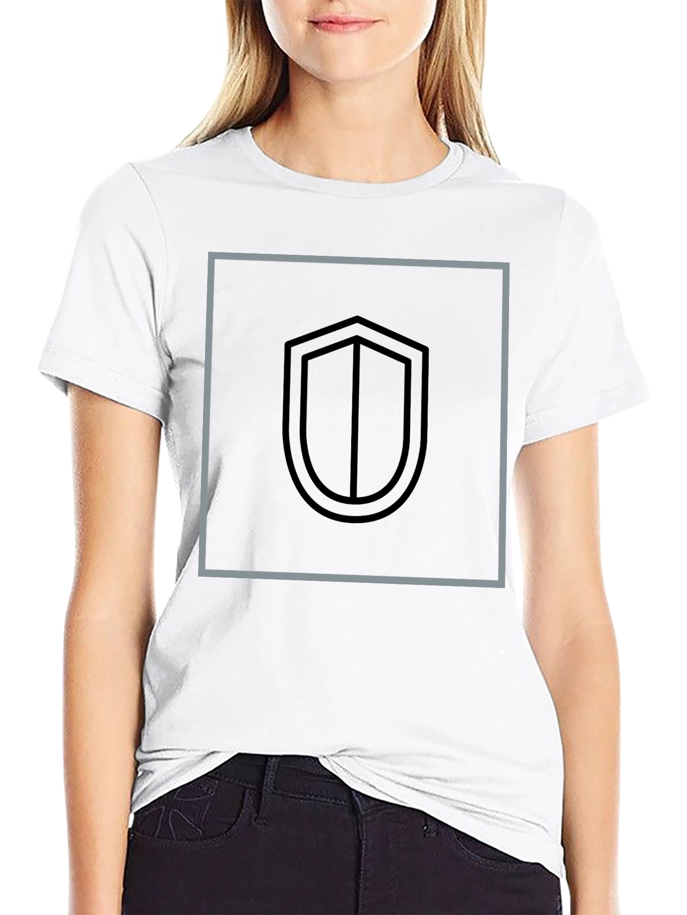 Shield Emblem Black T-Shirt
