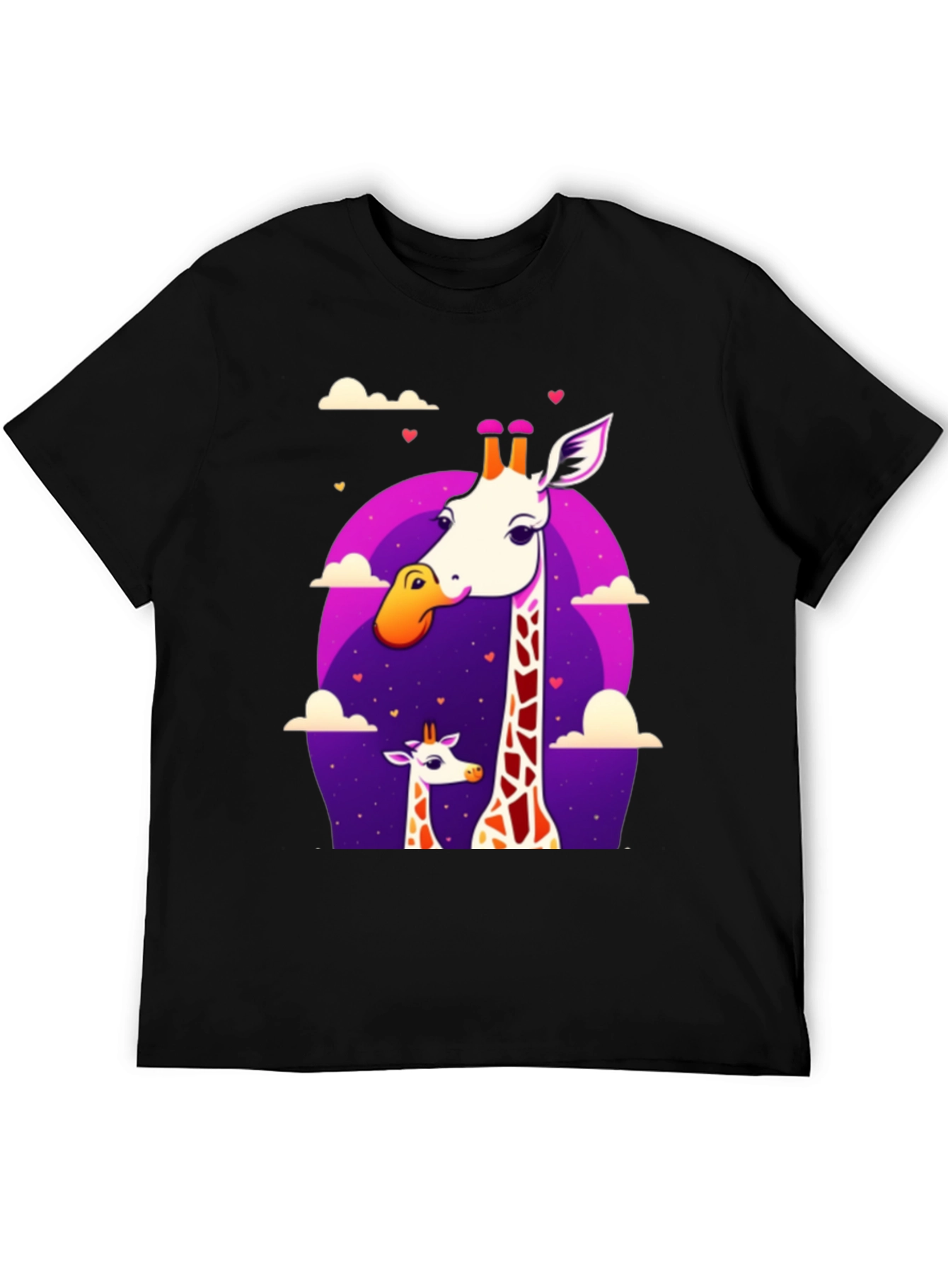 Giraffe Love Graphic Tee