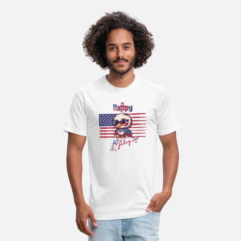 4th Of July Flag and Eagle