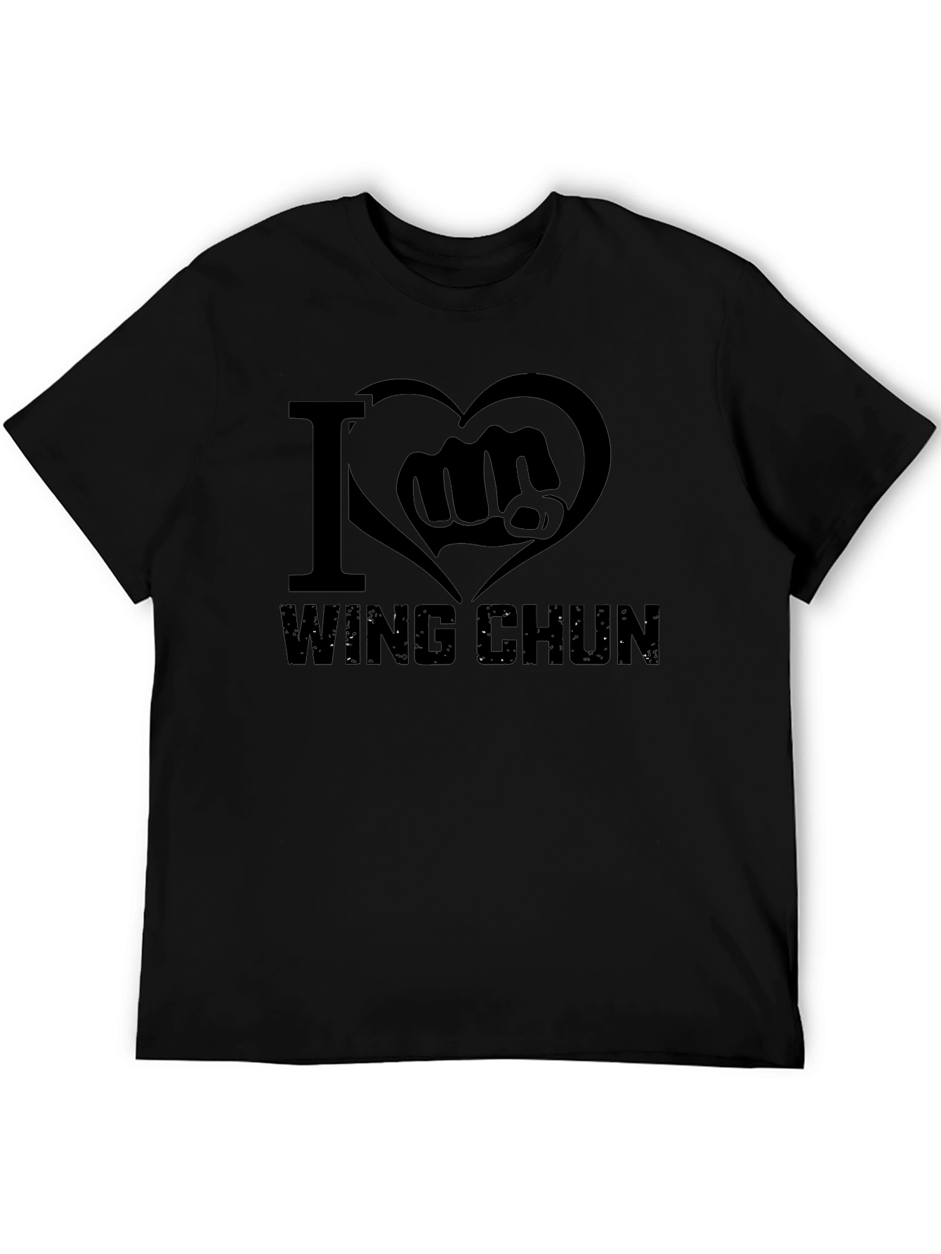 I Love Wing Chun T-Shirt - Martial Arts Design